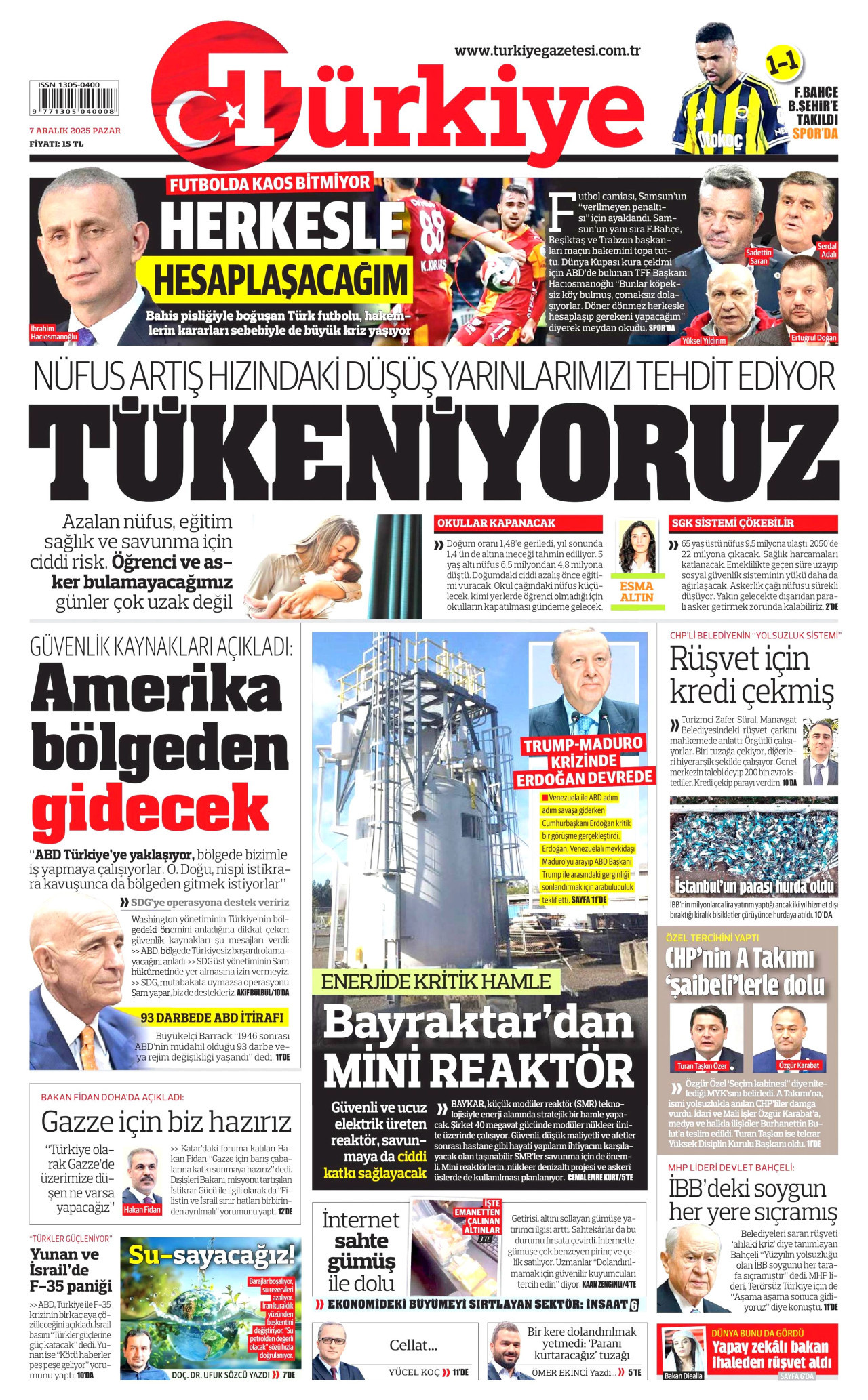 TÜRKİYE GAZETESİ