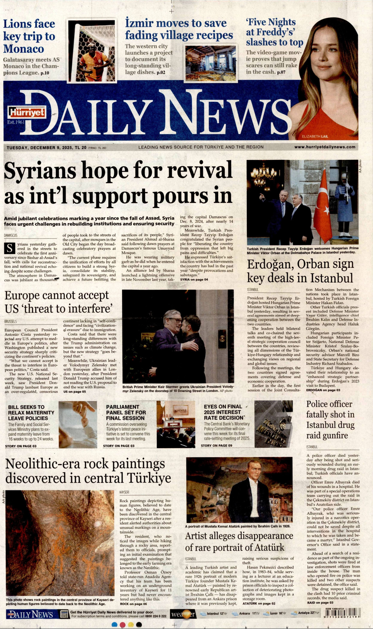 HÜRRİYET DAİLY NEWS