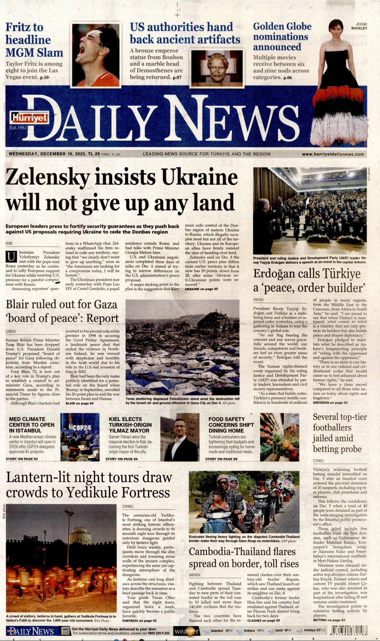 Hürri̇yet dai̇ly news