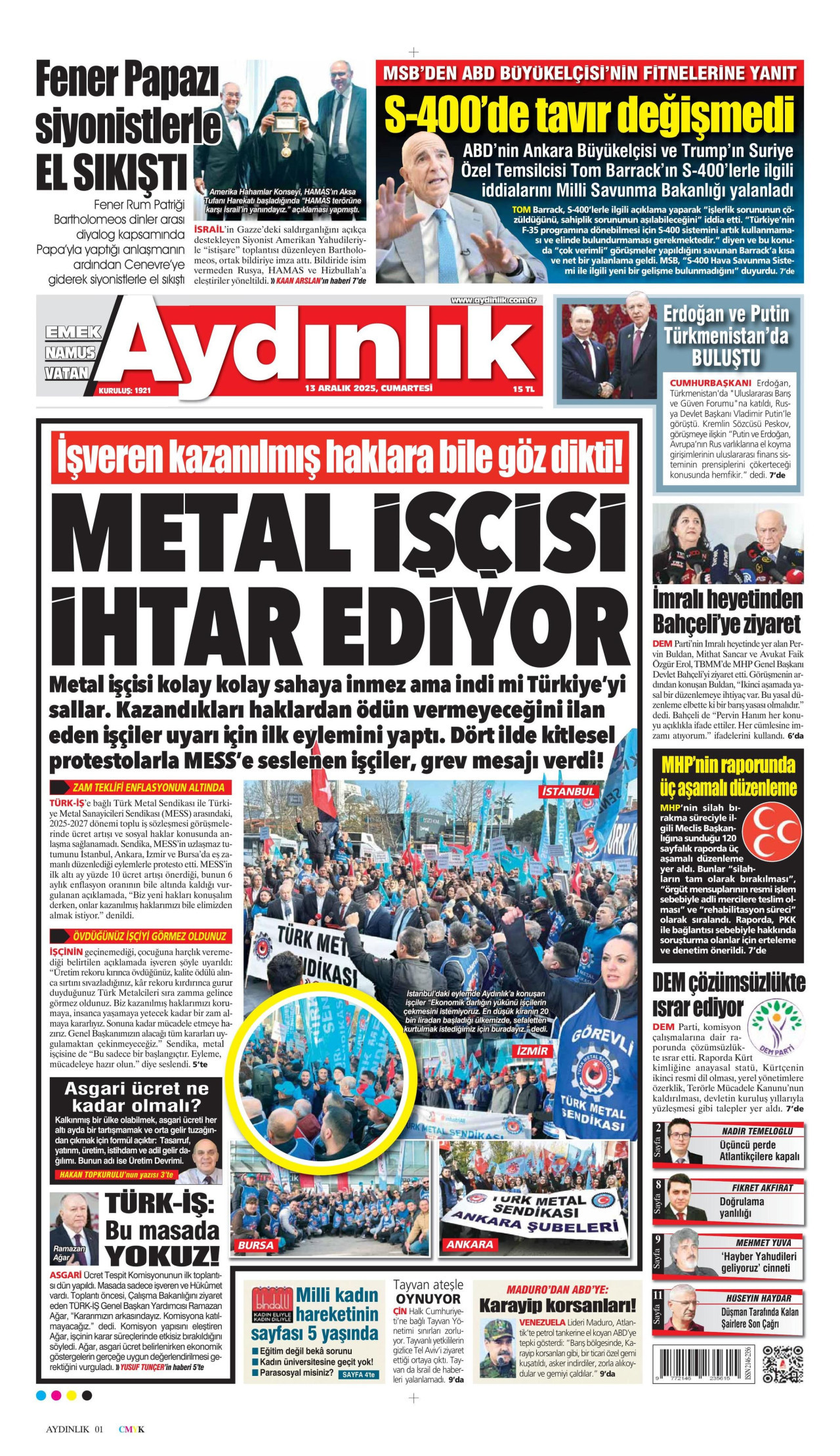 AYDINLIK GAZETESİ