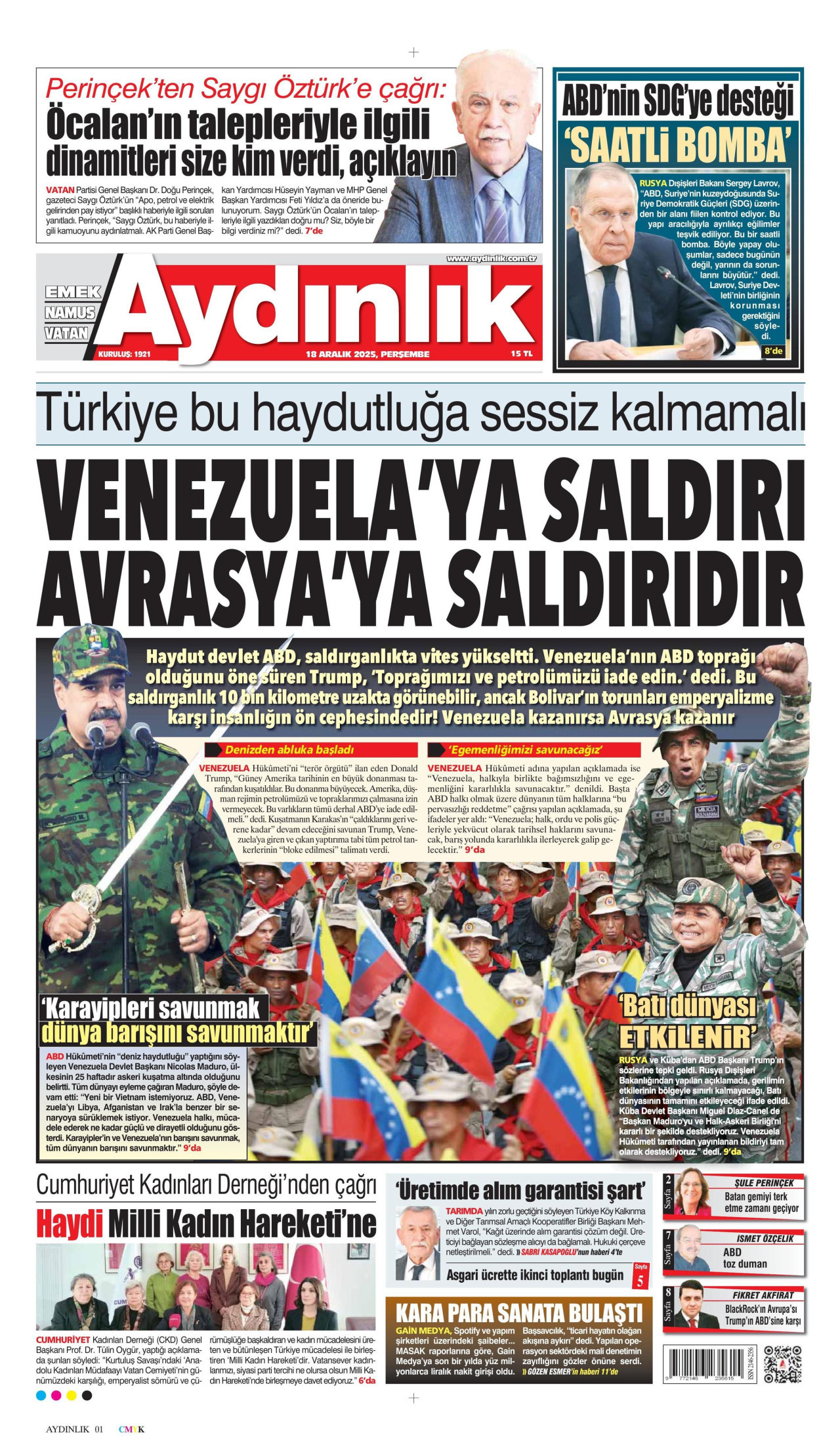 AYDINLIK GAZETESİ