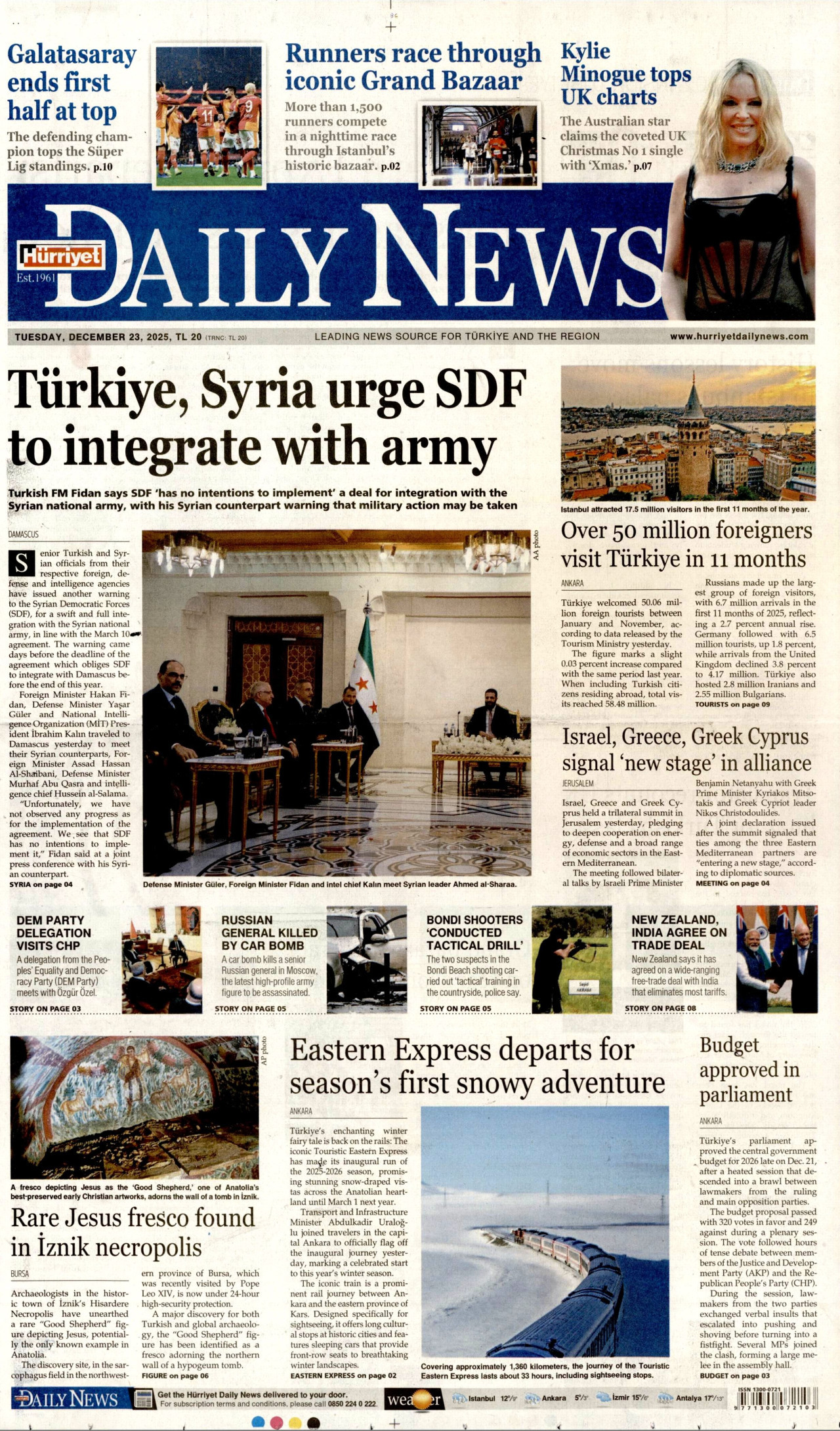 Hürriyet daily news