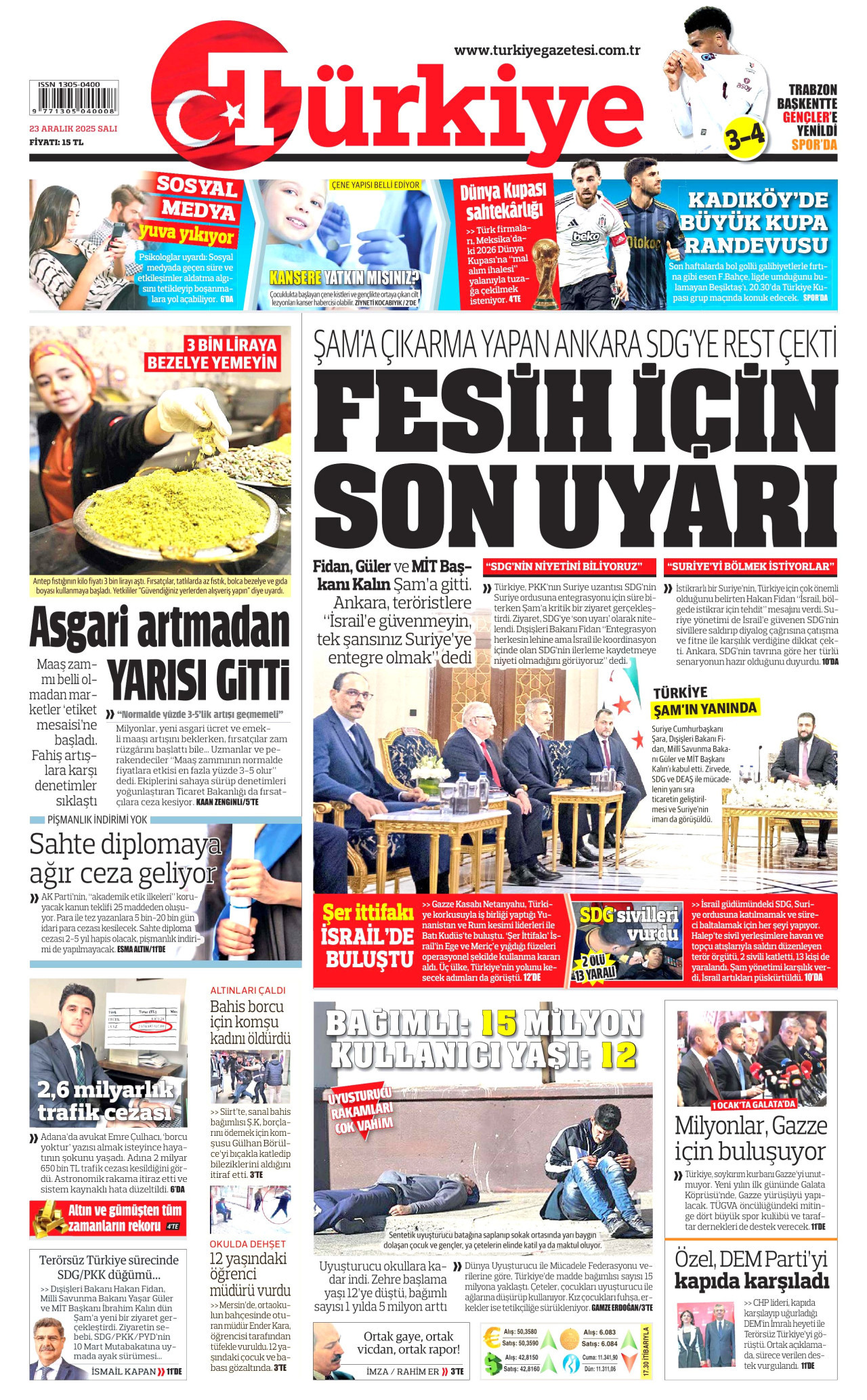 TÜRKİYE GAZETESİ