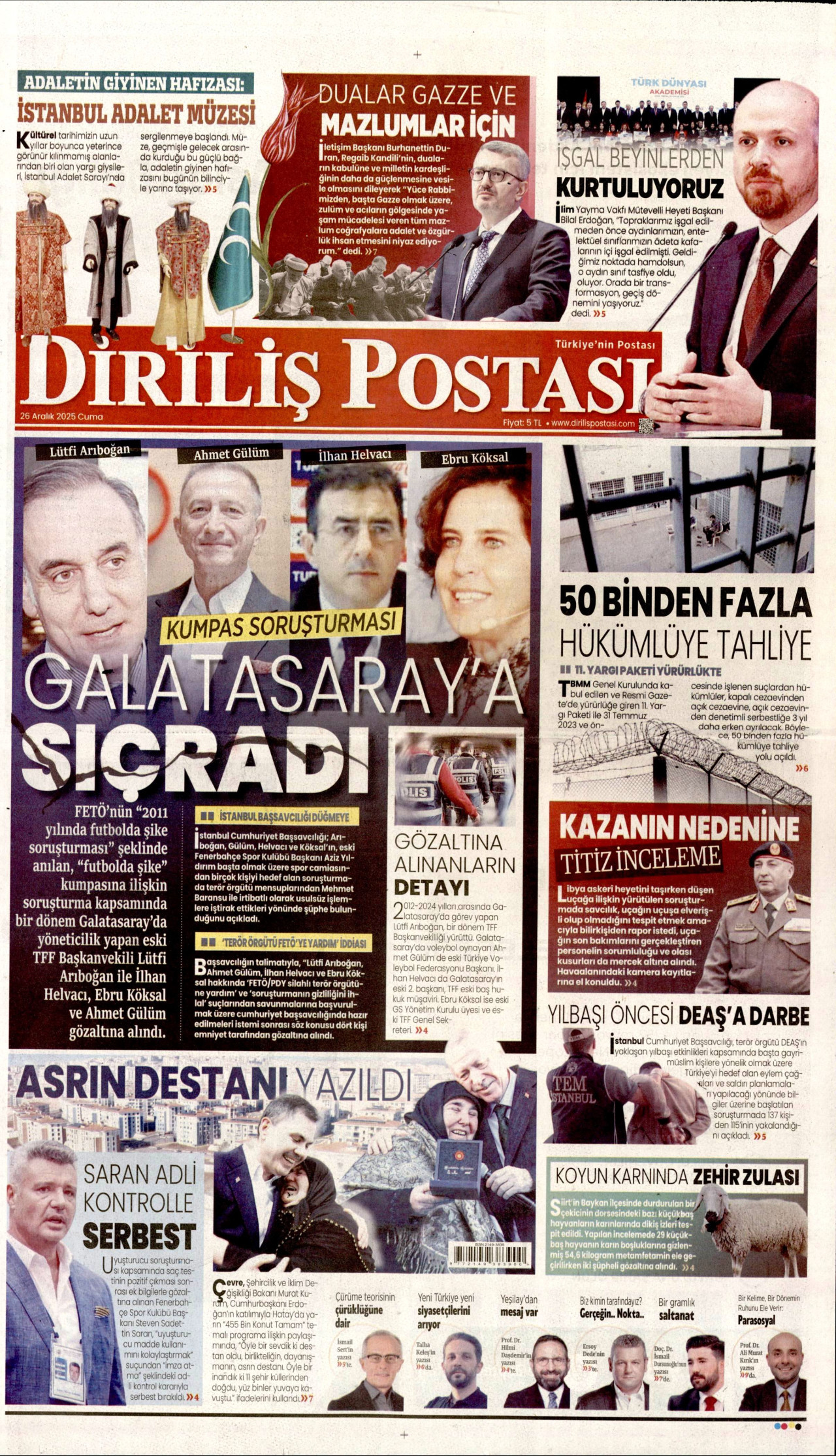 Di̇ri̇li̇ş postasi