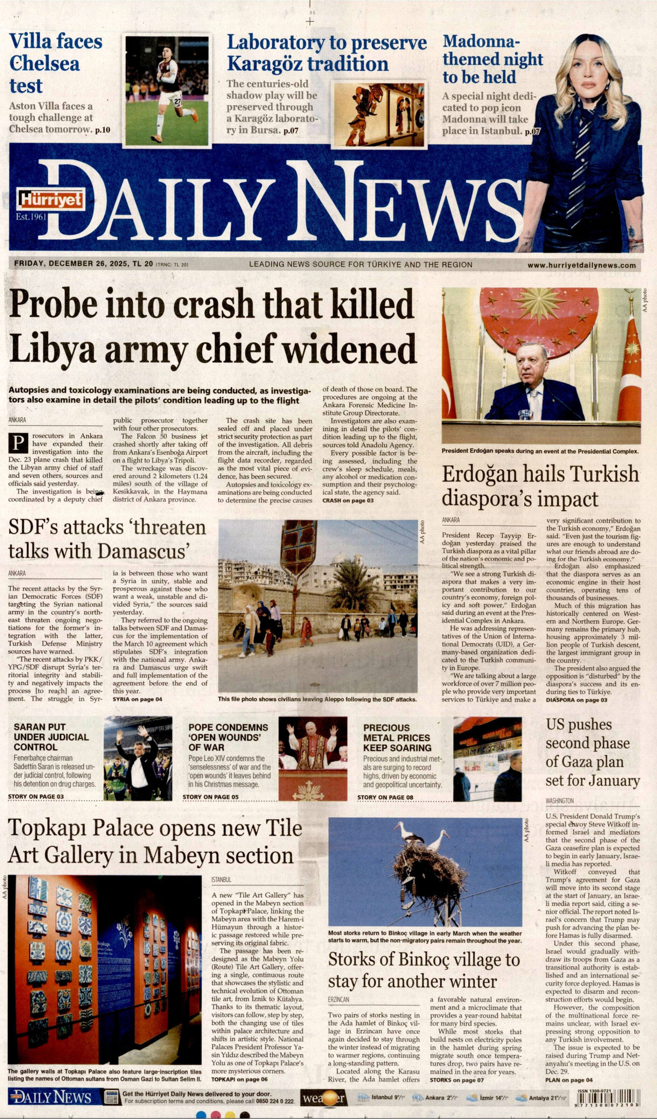 Hürri̇yet dai̇ly news