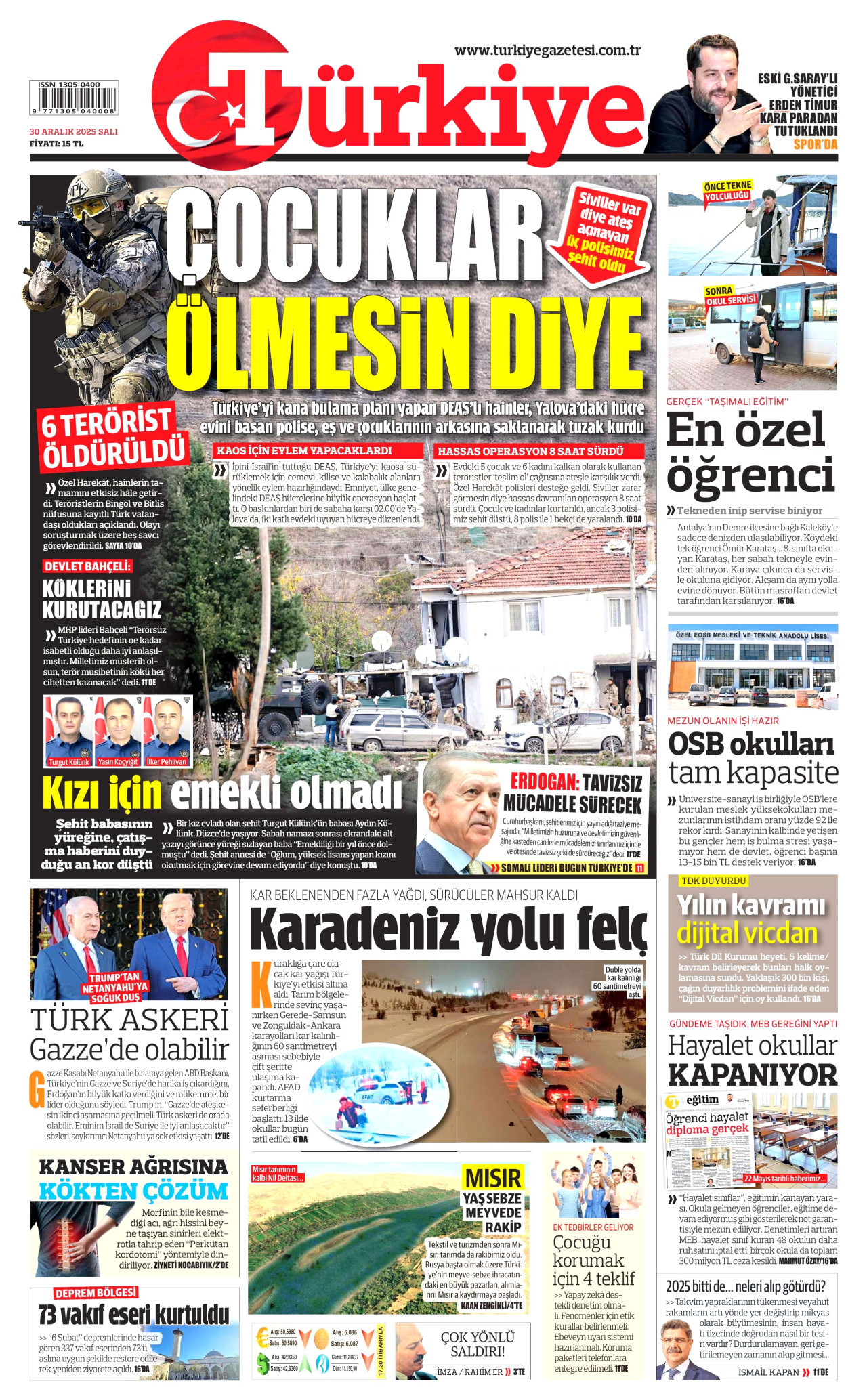 TÜRKİYE GAZETESİ