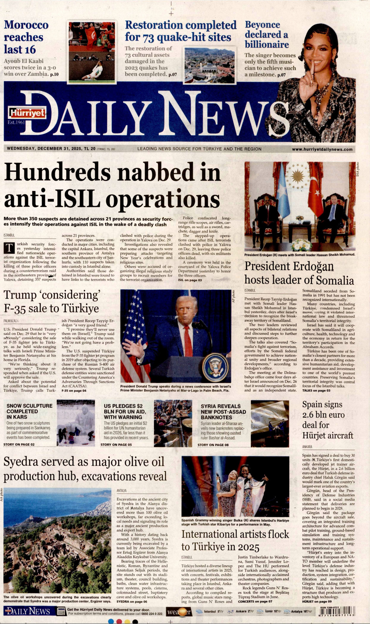 Hürriyet daily news