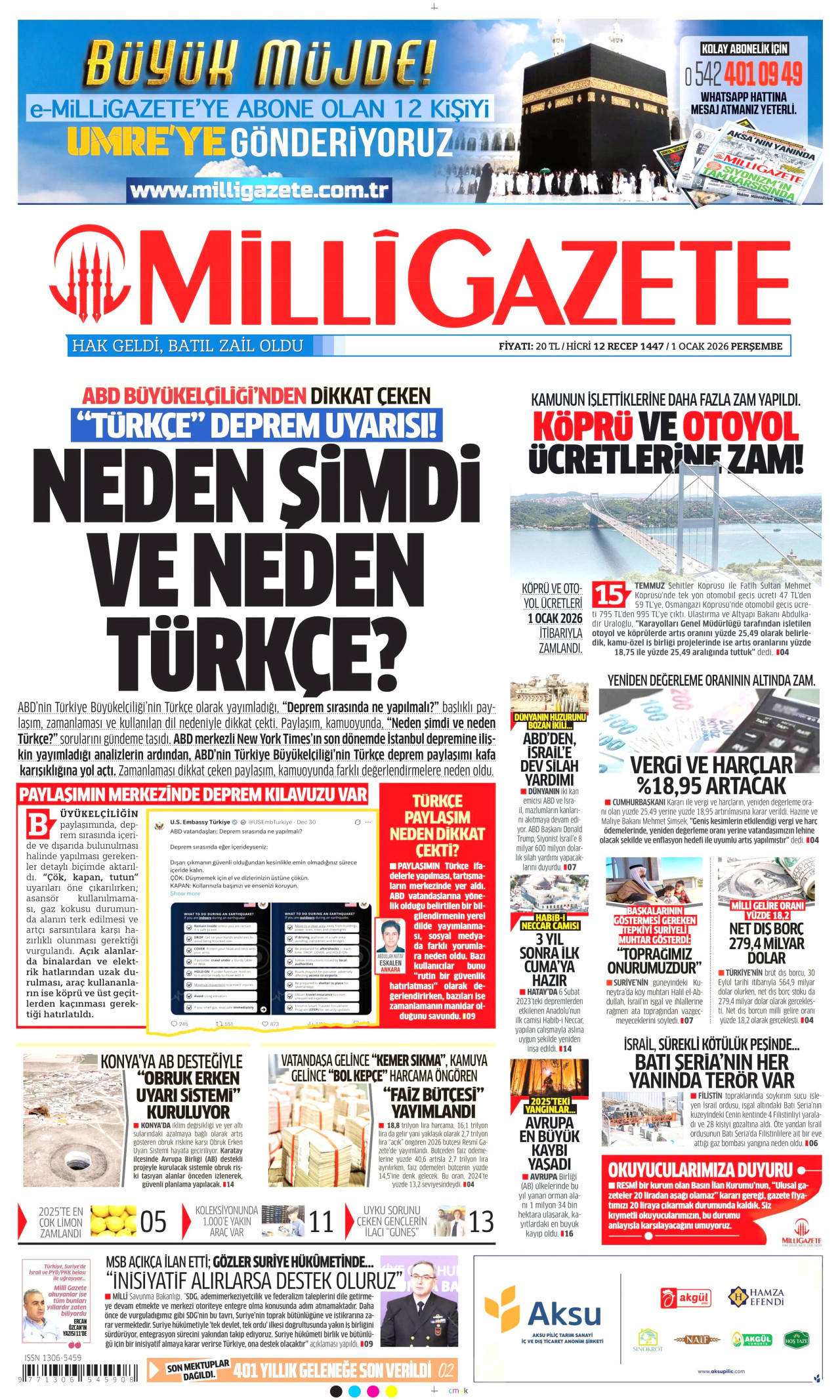 Mi̇lli̇ gazete