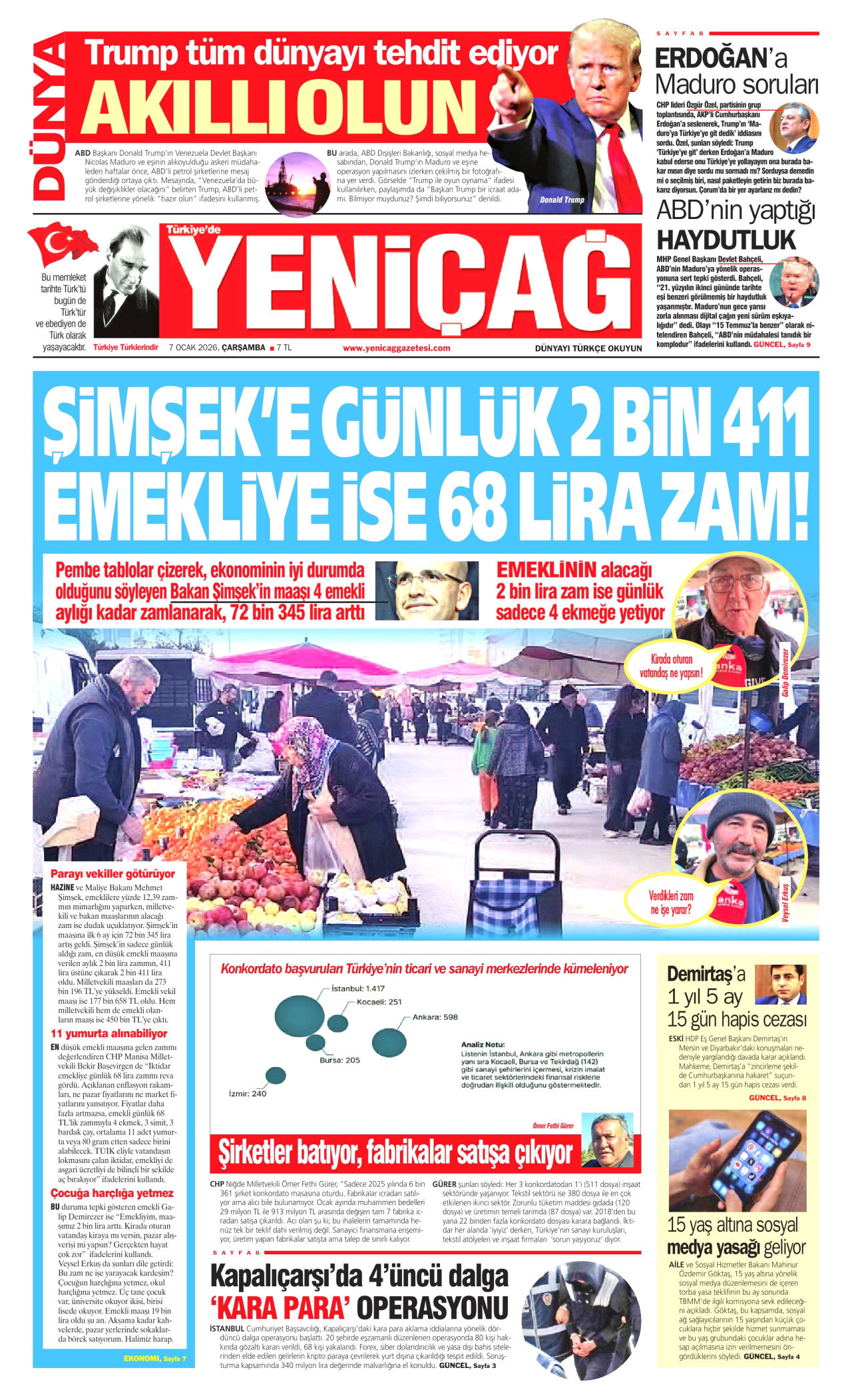 yenicag gazetesi