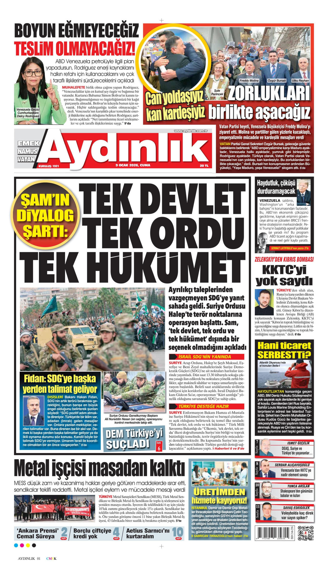 Aydinlik gazetesi