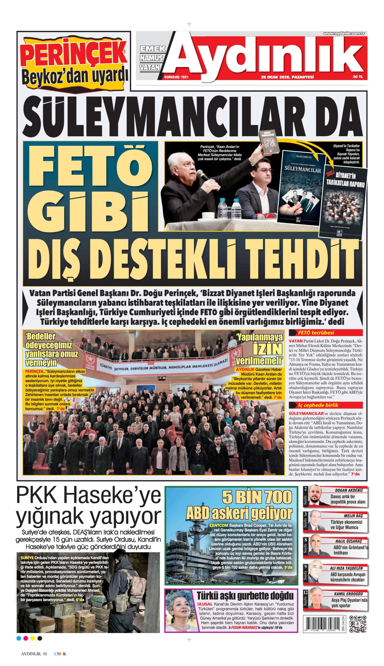 Aydinlik gazetesi̇