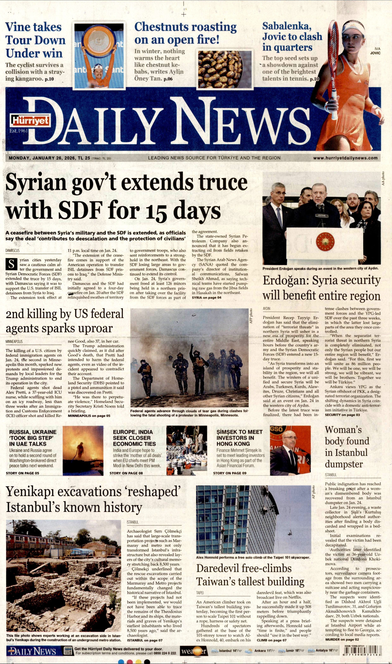 Hürriyet daily news