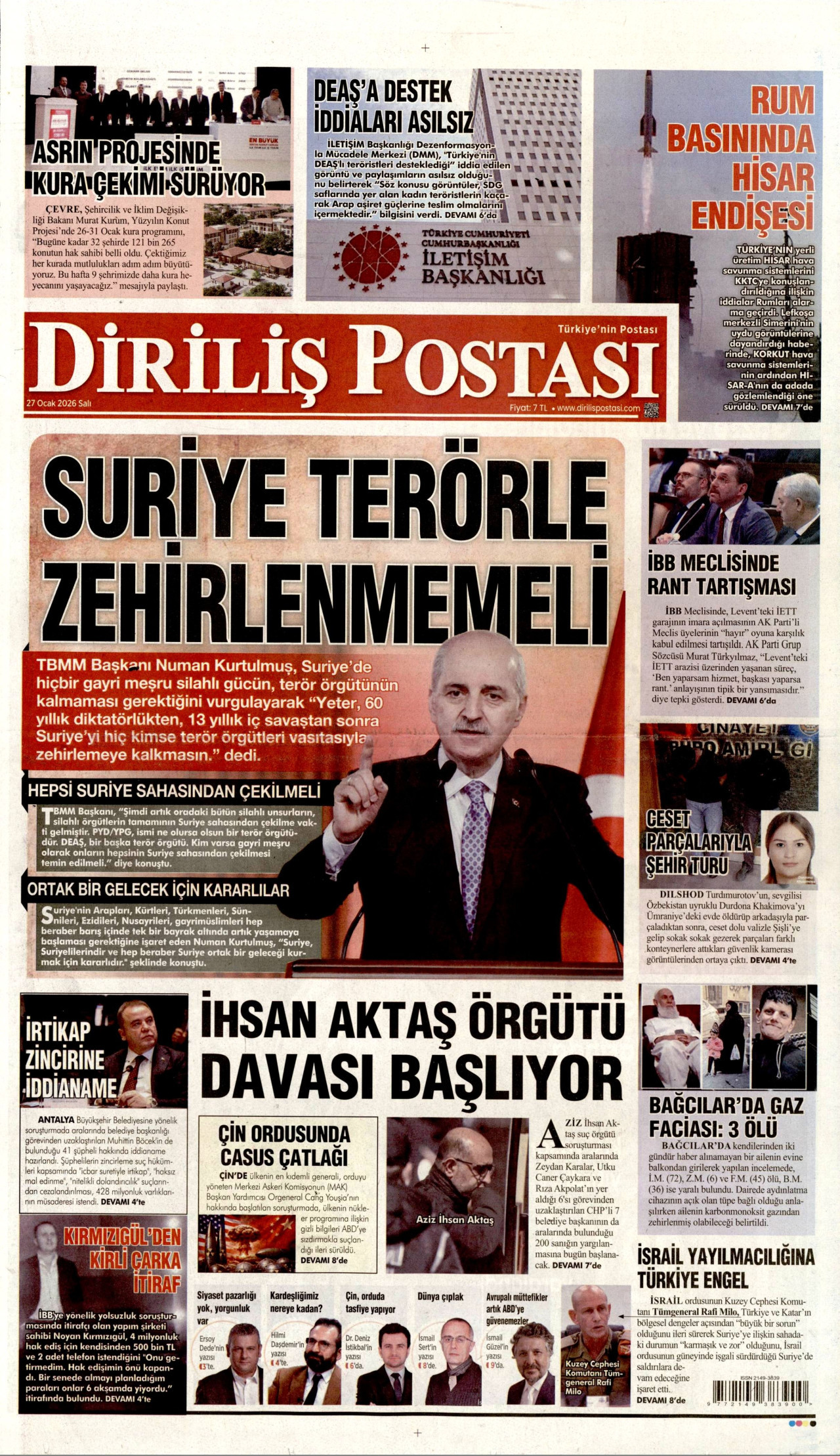 Di̇ri̇li̇ş postasi