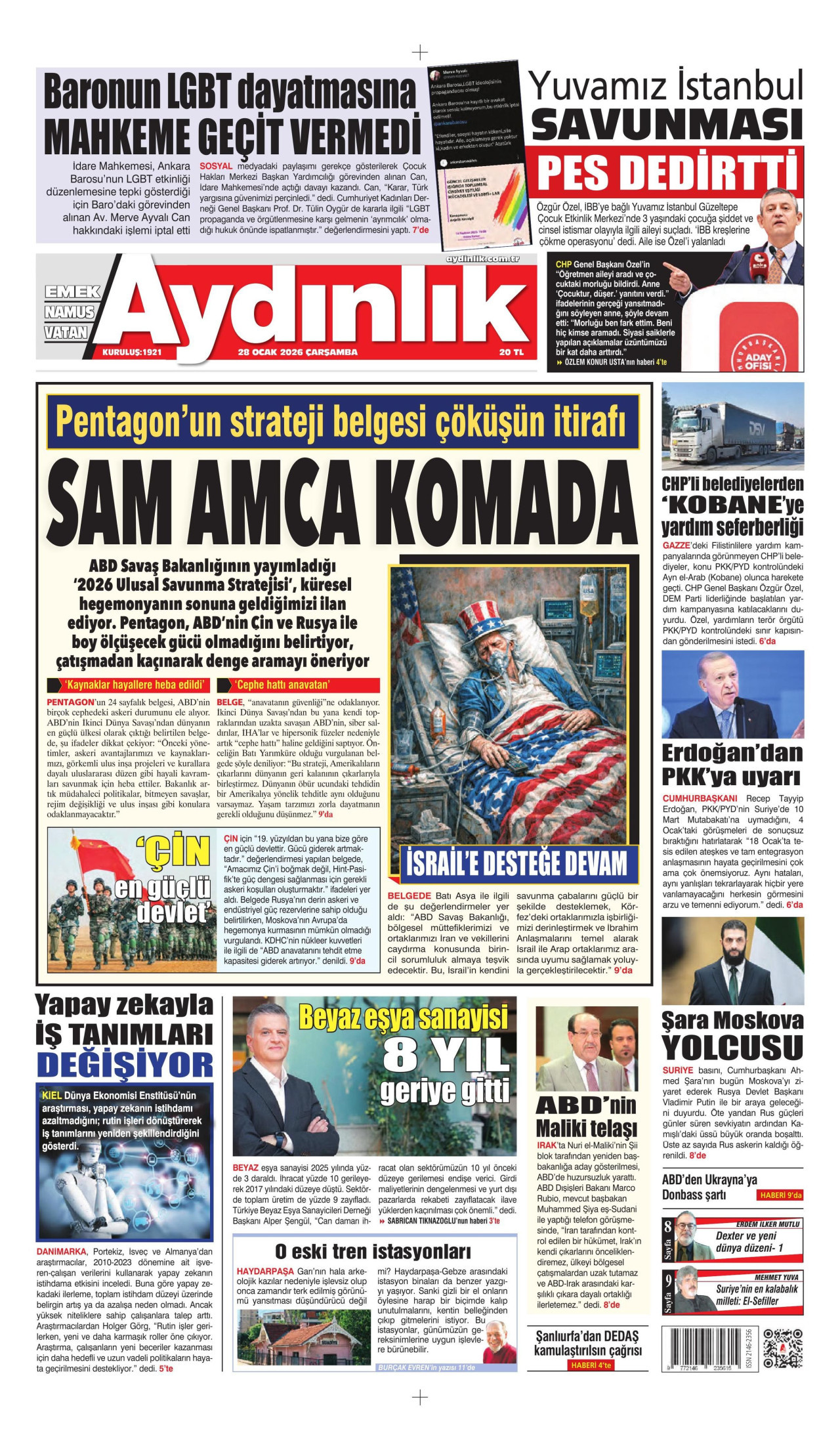 Aydinlik gazetesi