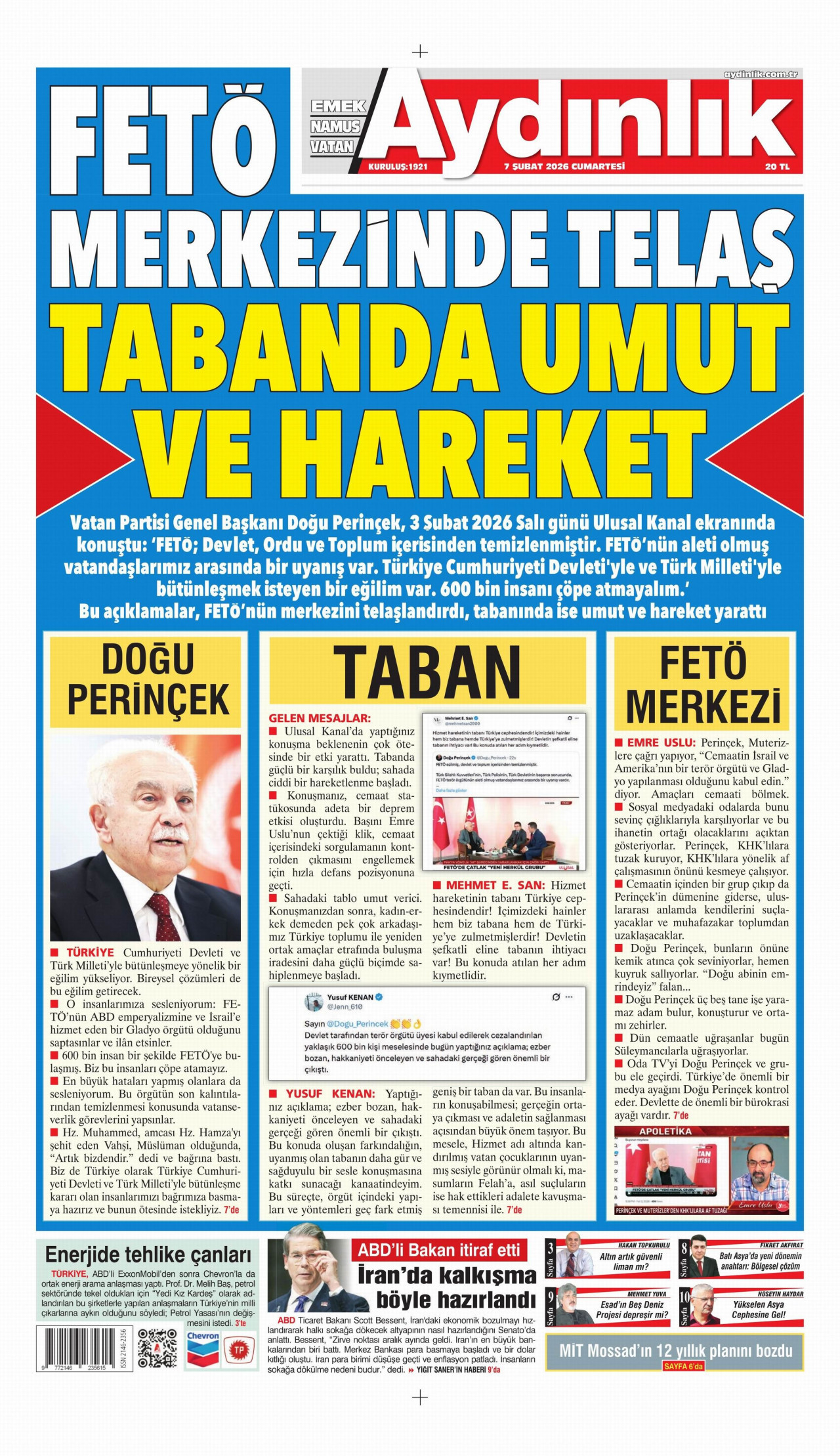 Aydinlik gazetesi