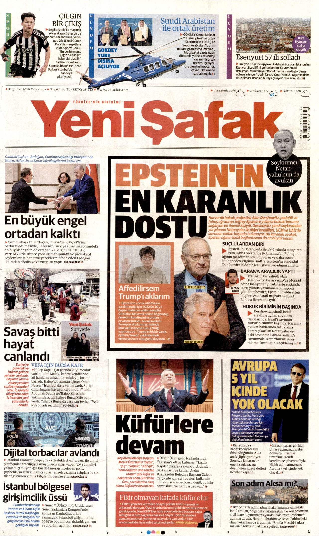 yeni-safak gazetesi