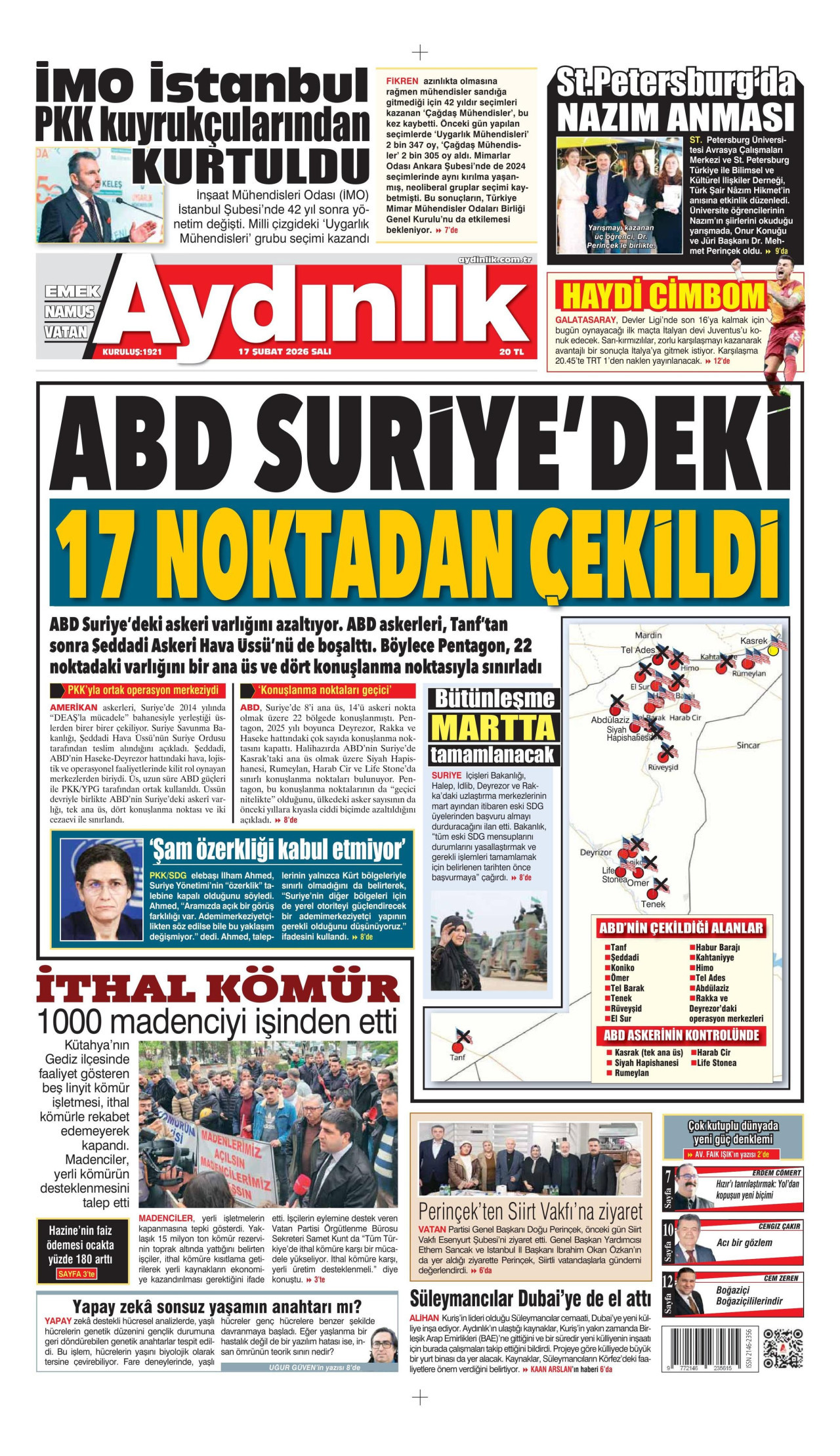 Aydinlik gazetesi̇