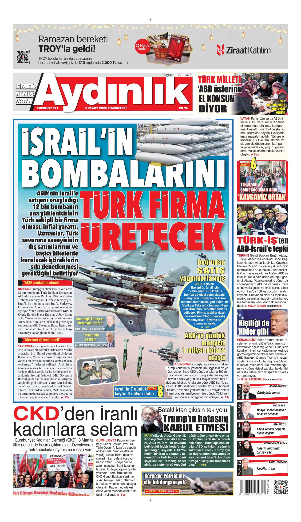 Aydinlik gazetesi̇