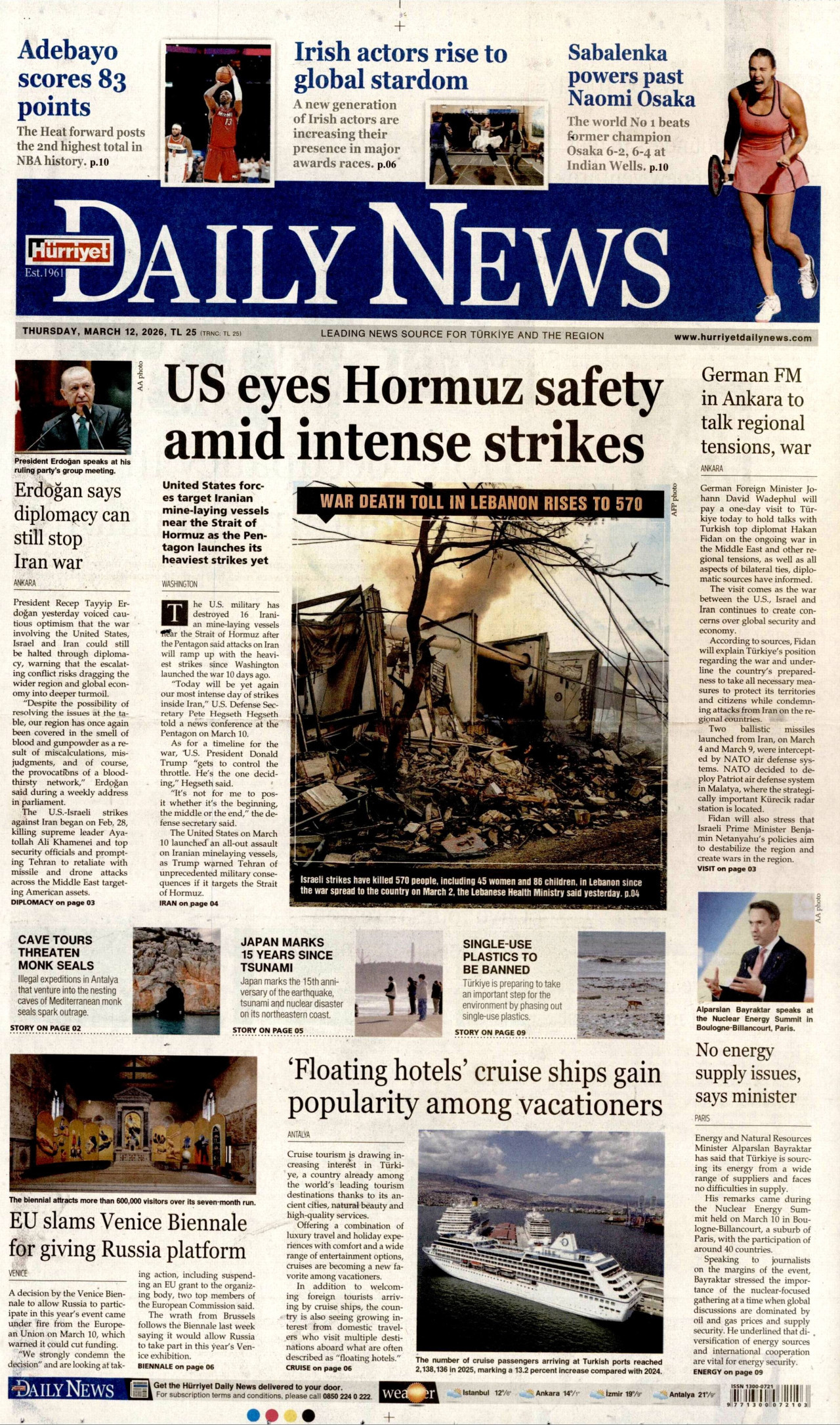 Hürriyet daily news