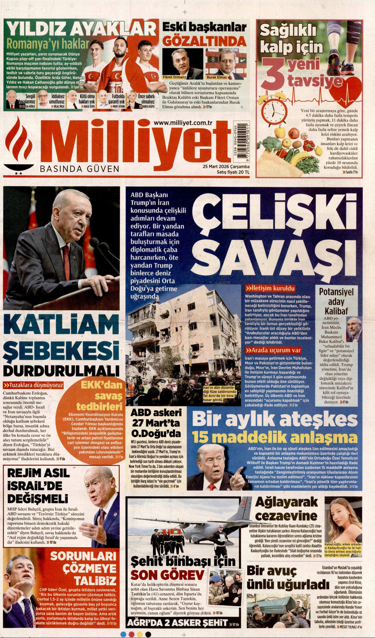 Milliyet Manşeti