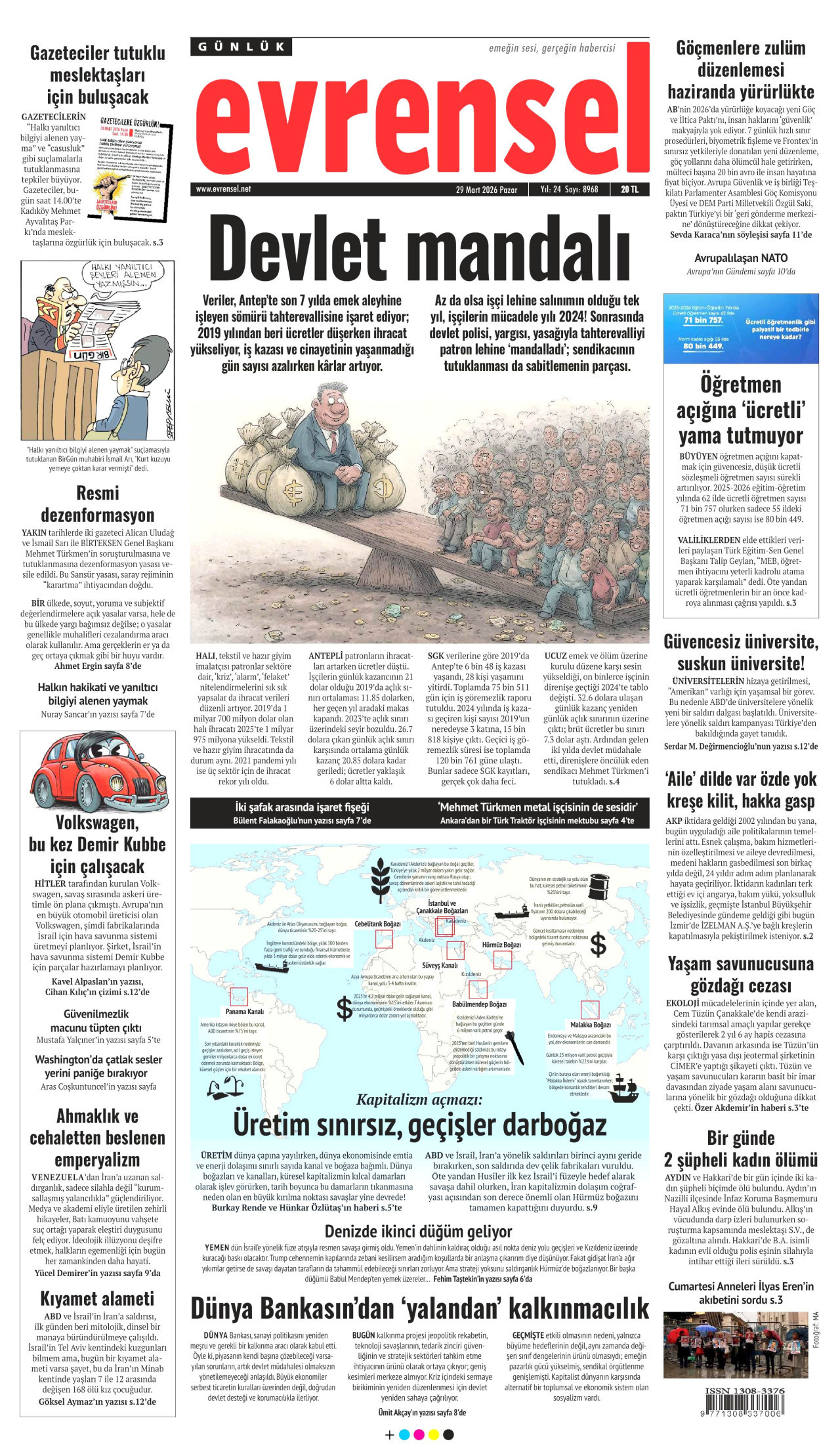 evrensel gazetesi