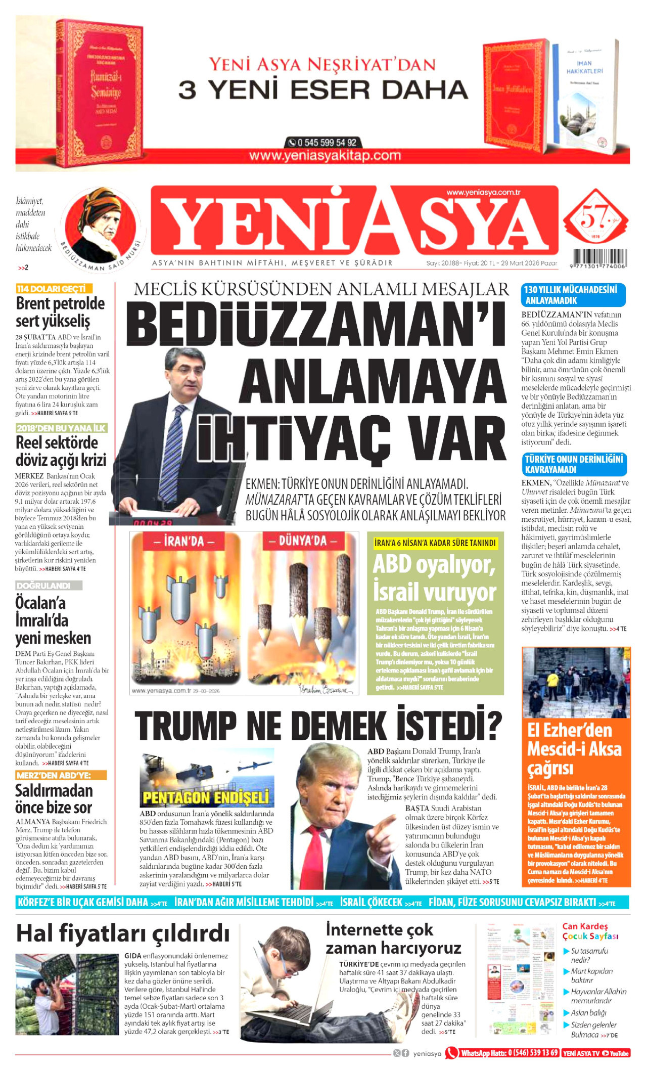 yeni-asya gazetesi