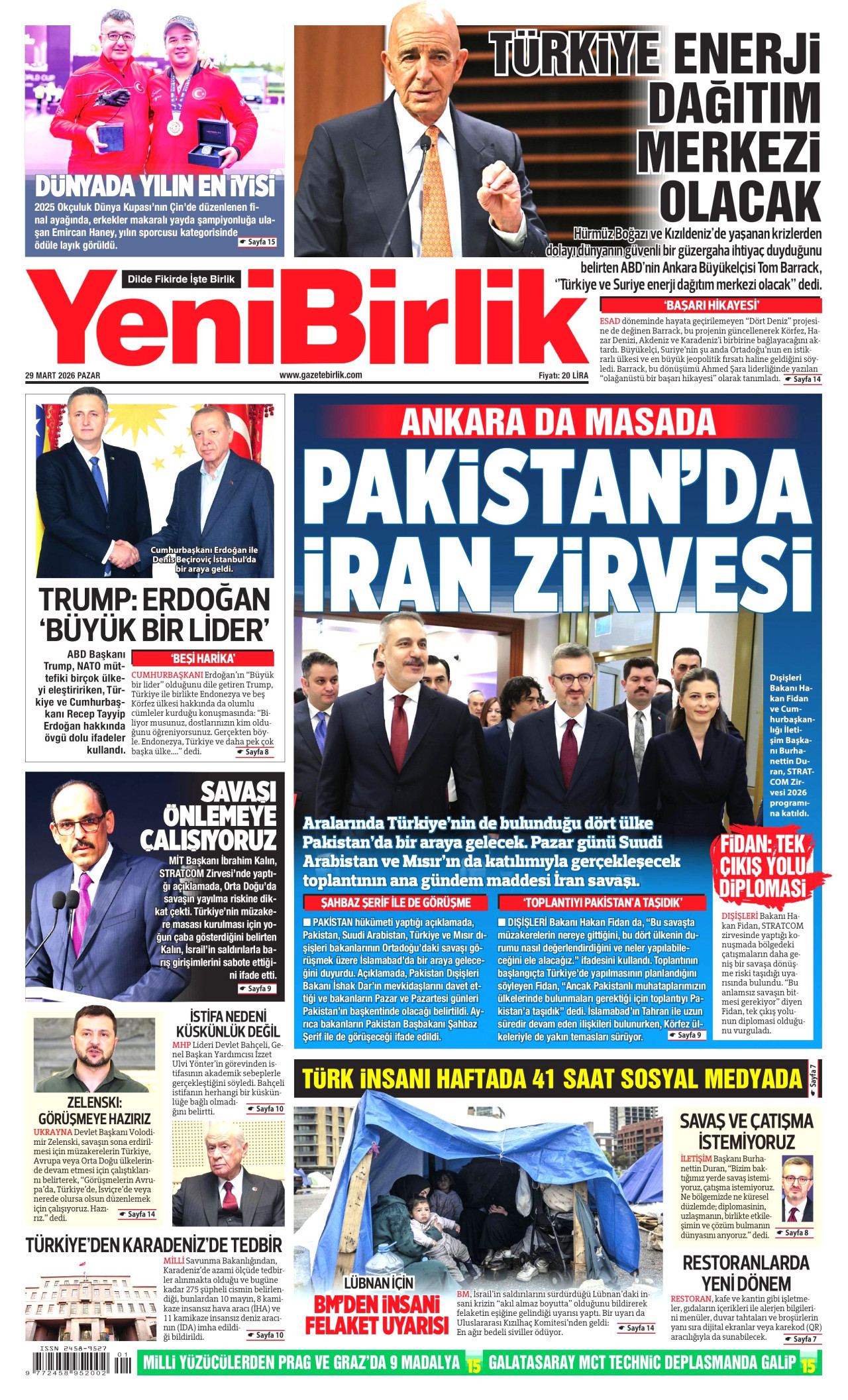 yenibirlik gazetesi