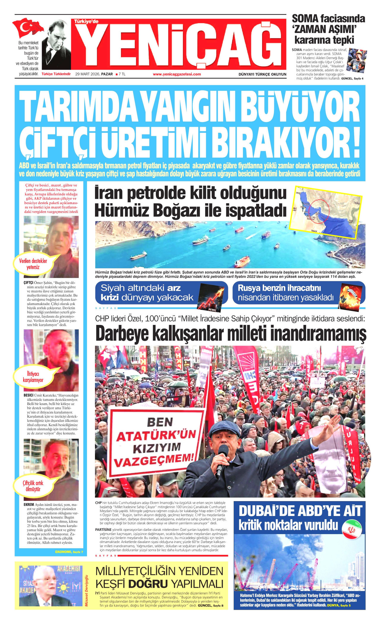 yenicag gazetesi