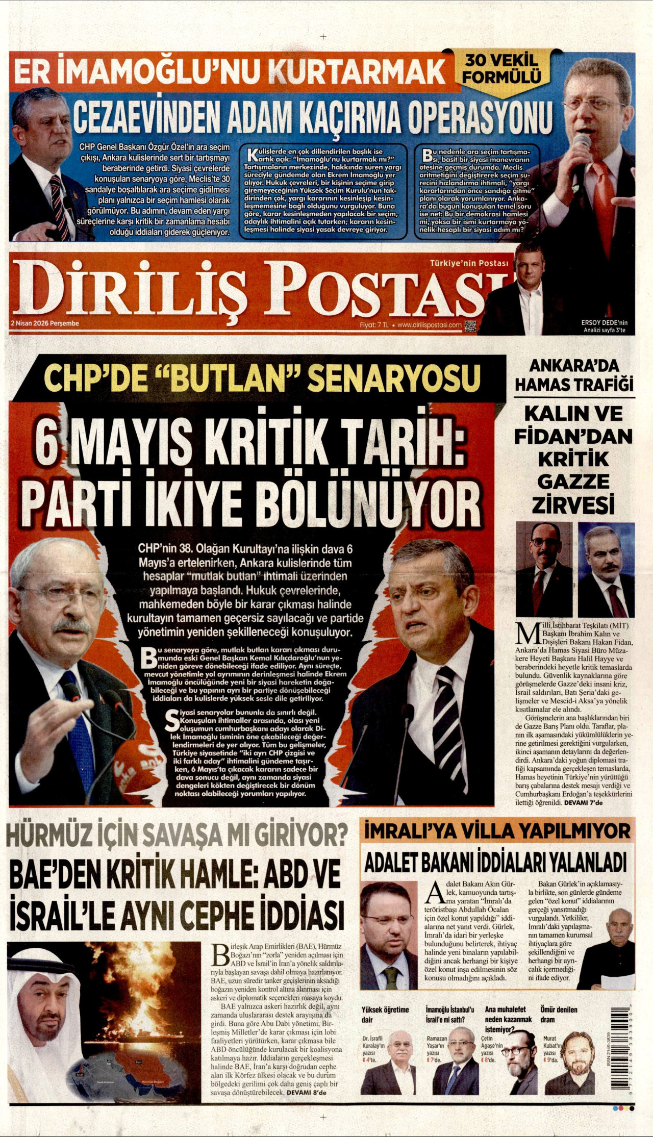 dirilis-postasi gazetesi