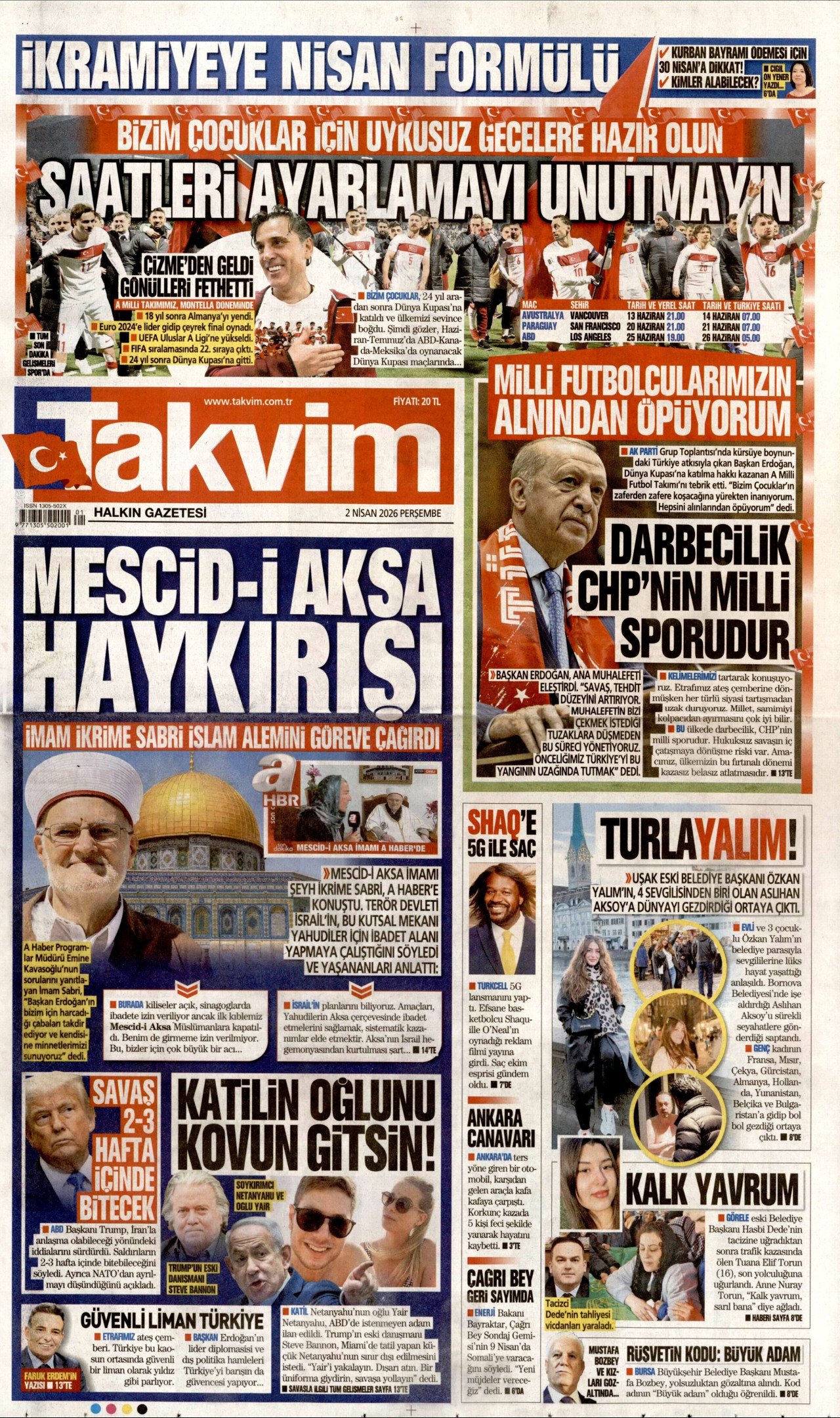 Takvi̇m