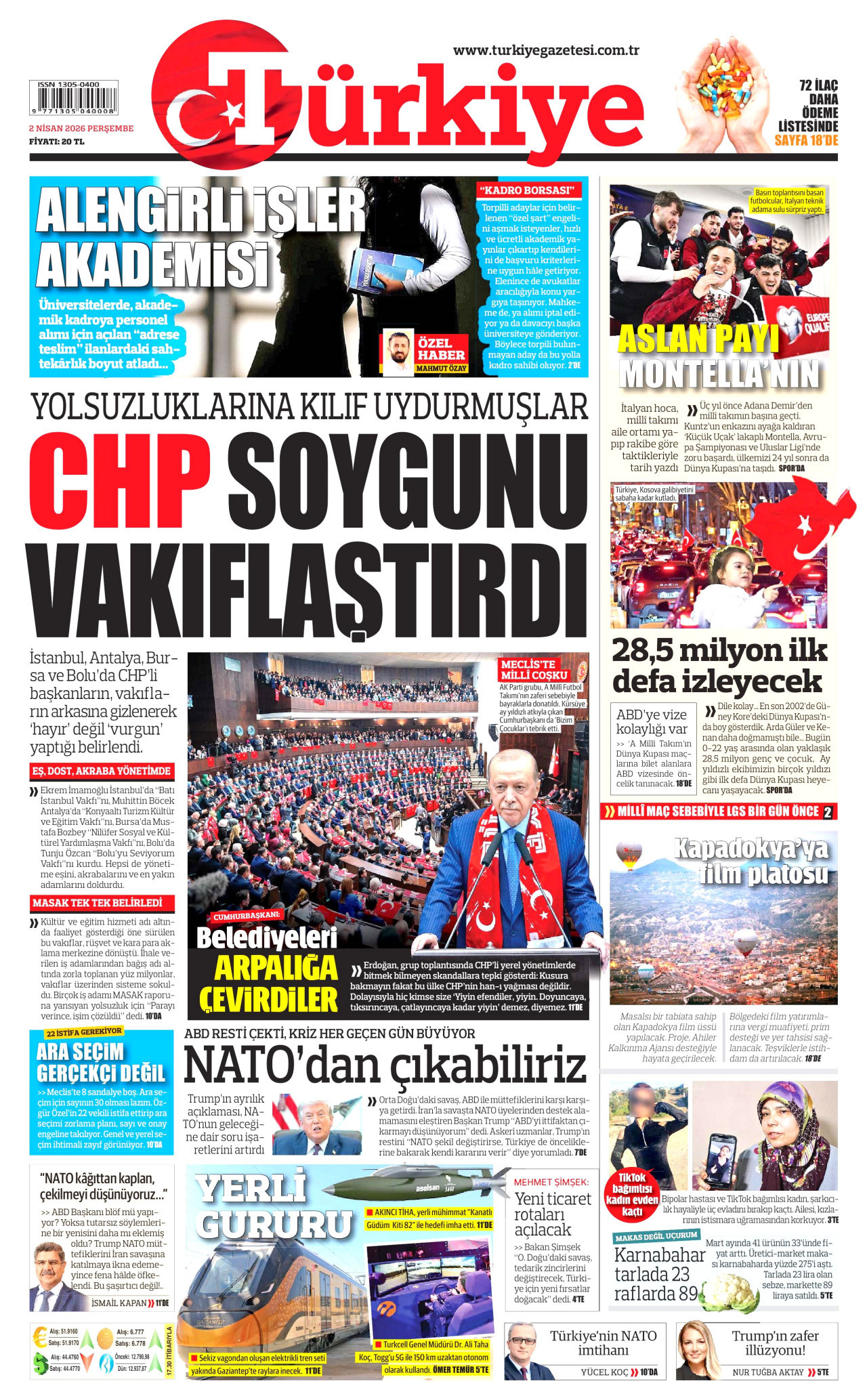 Türki̇ye gazetesi̇