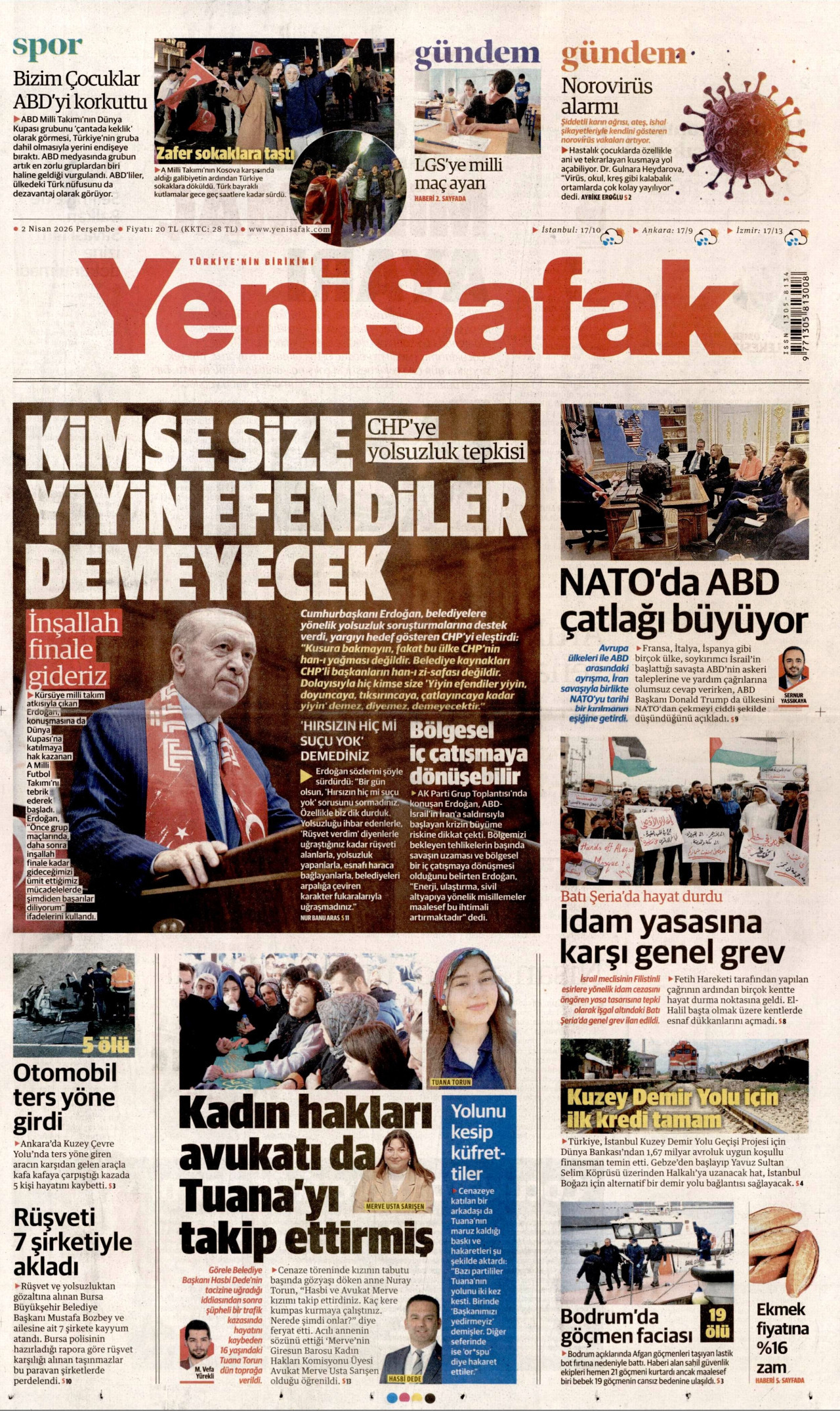 Yeni̇ şafak