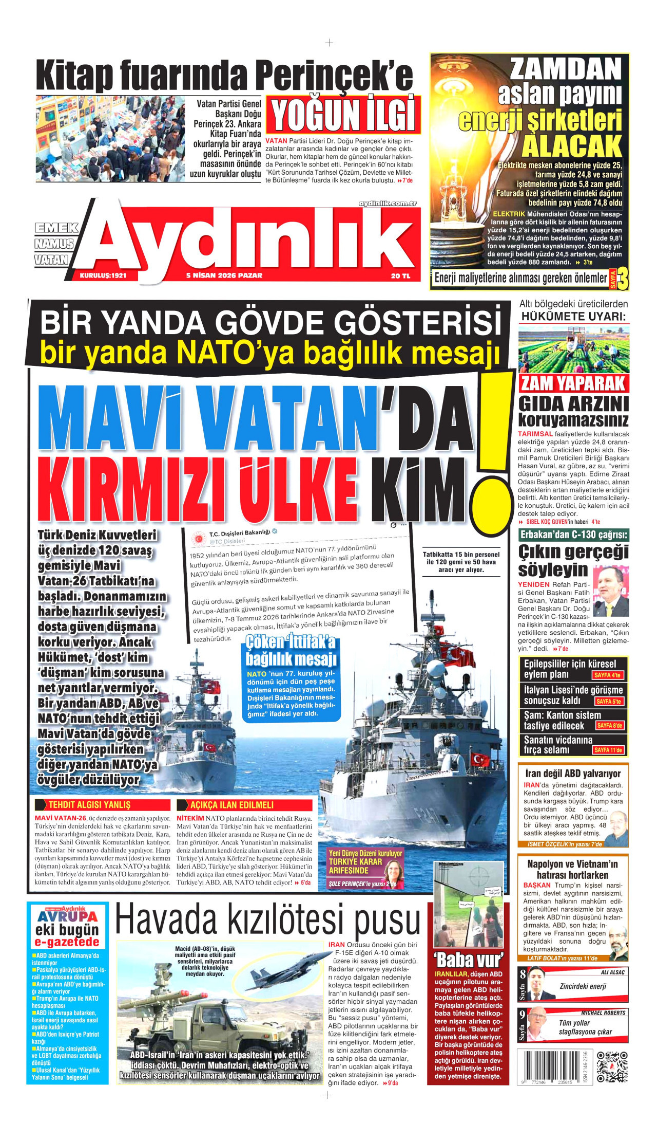 Aydinlik gazetesi