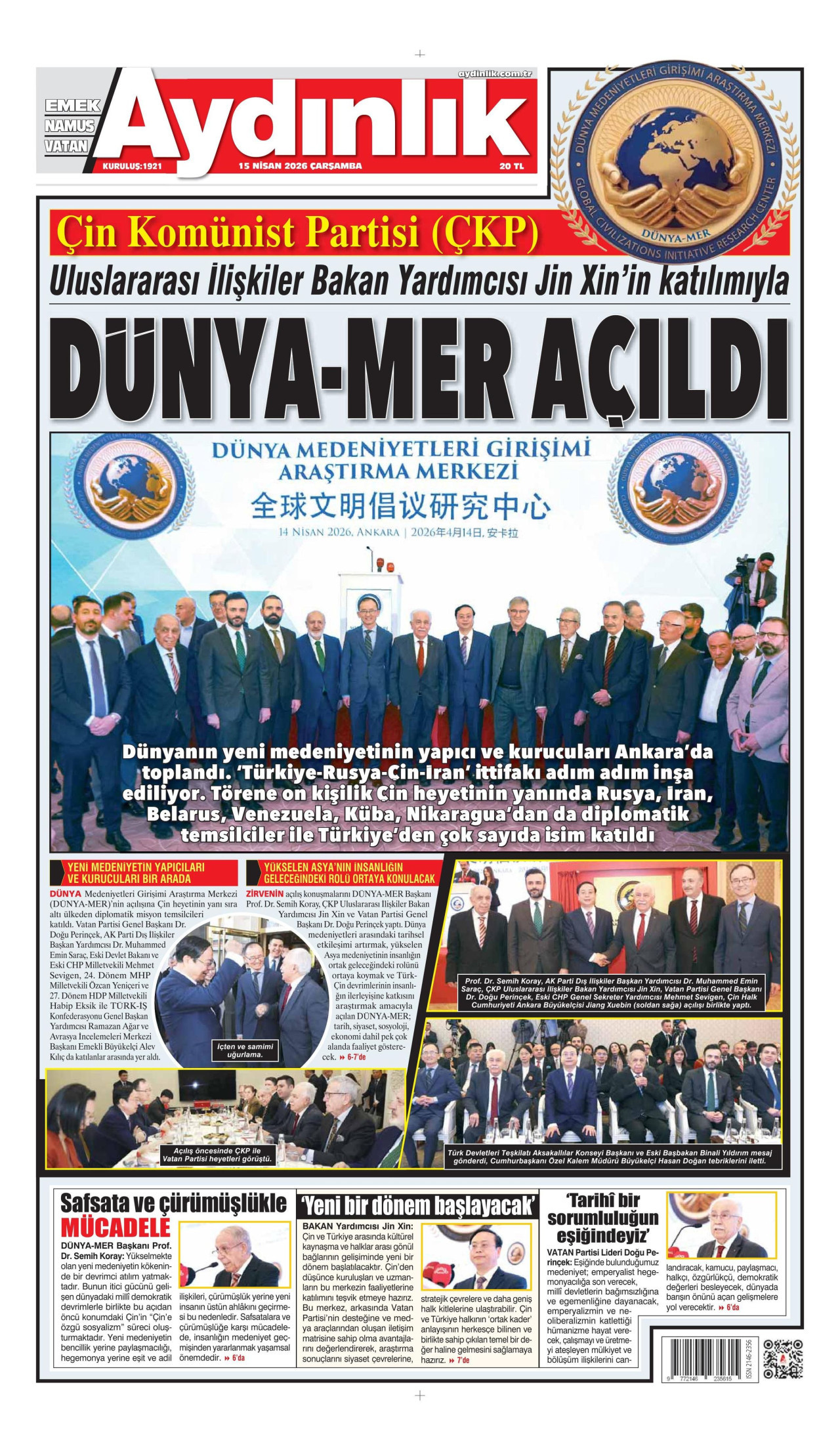 Aydinlik gazetesi
