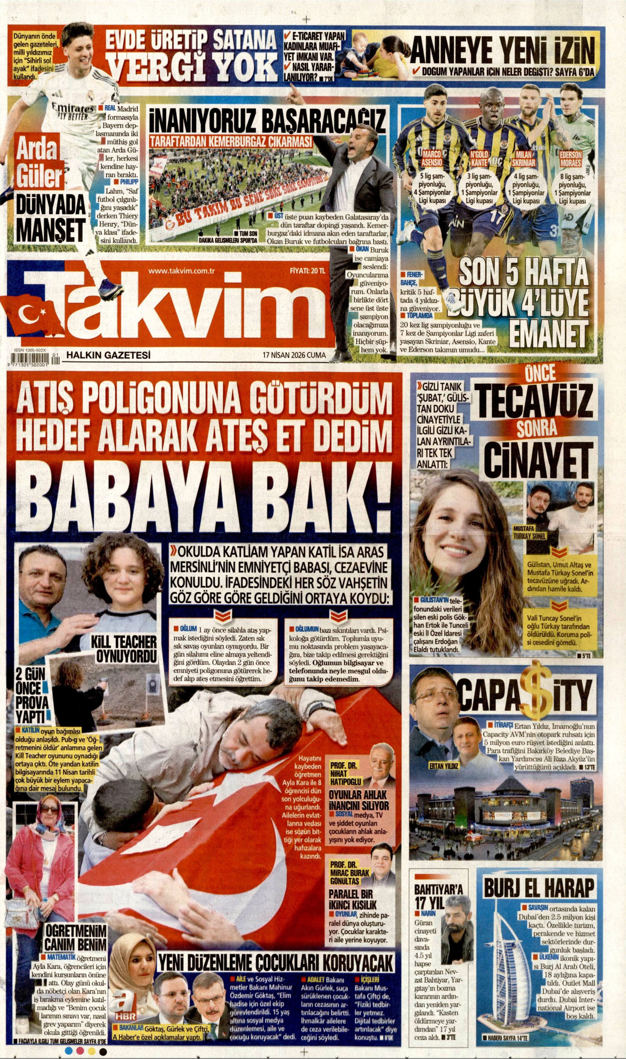 takvim gazetesi