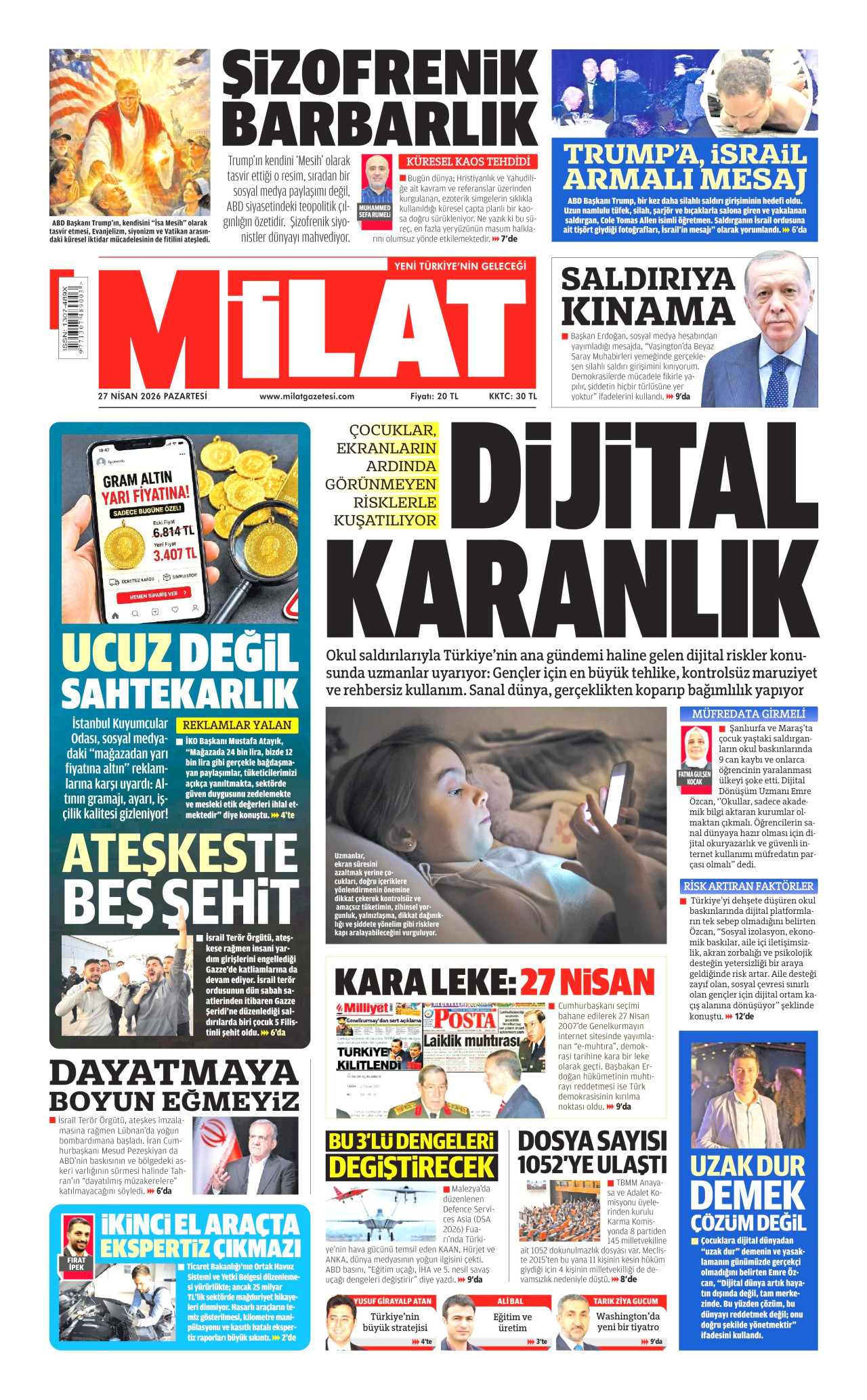 Milat Manşeti