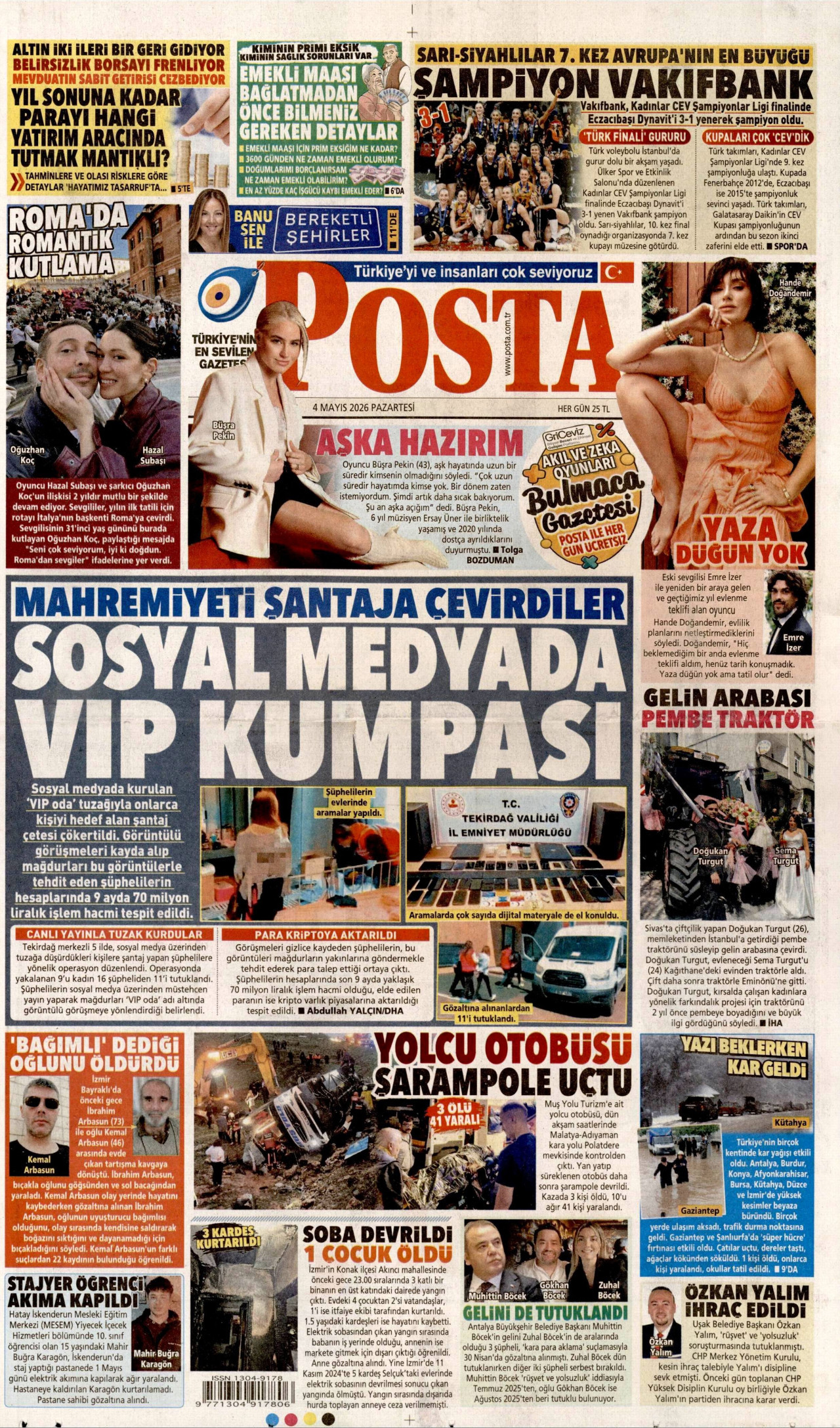 Posta Manşeti