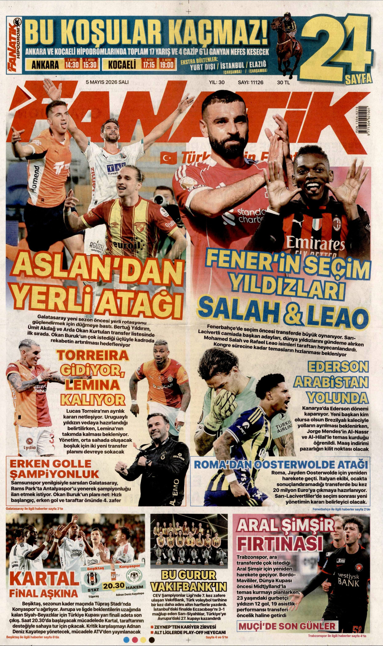 Fanatik Manşeti