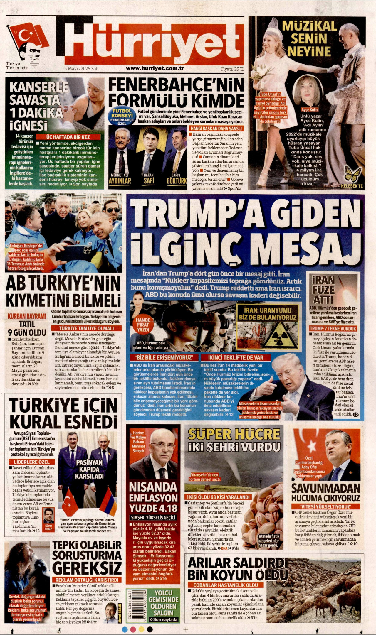 Hürriyet Manşeti