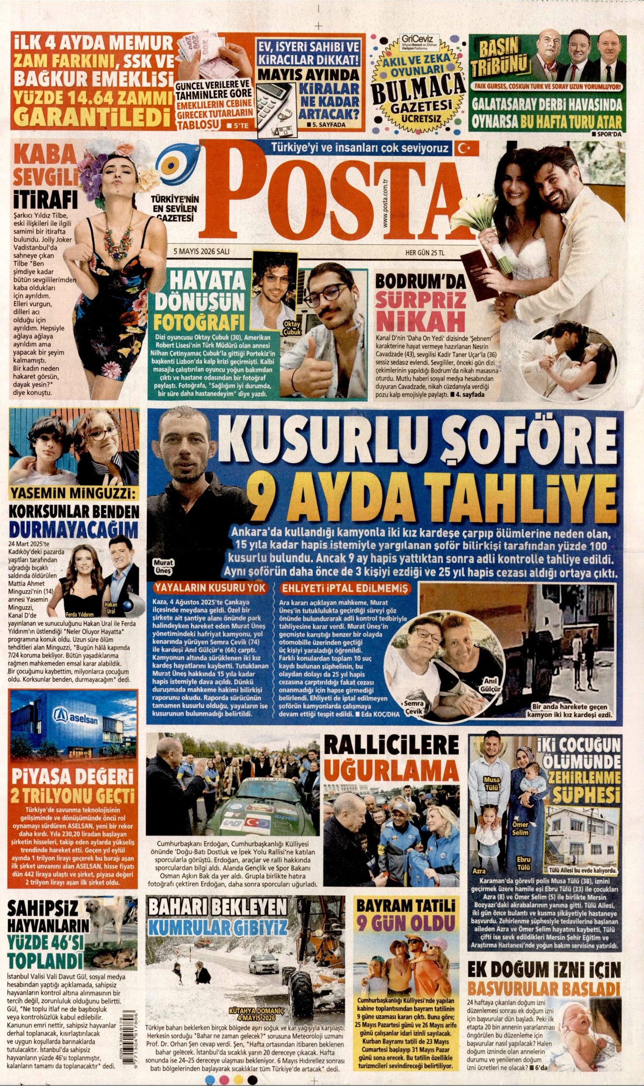 Posta Manşeti