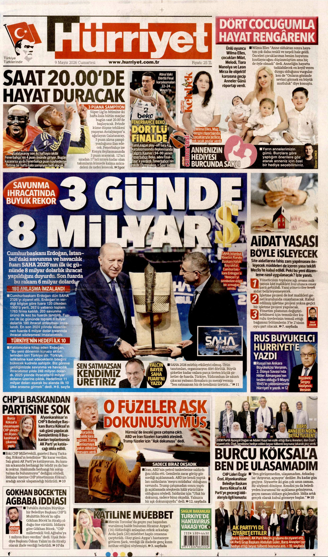 Hürriyet Manşeti