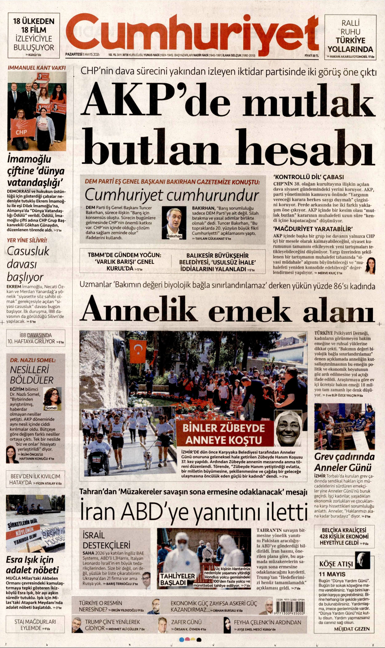 cumhuriyet gazetesi
