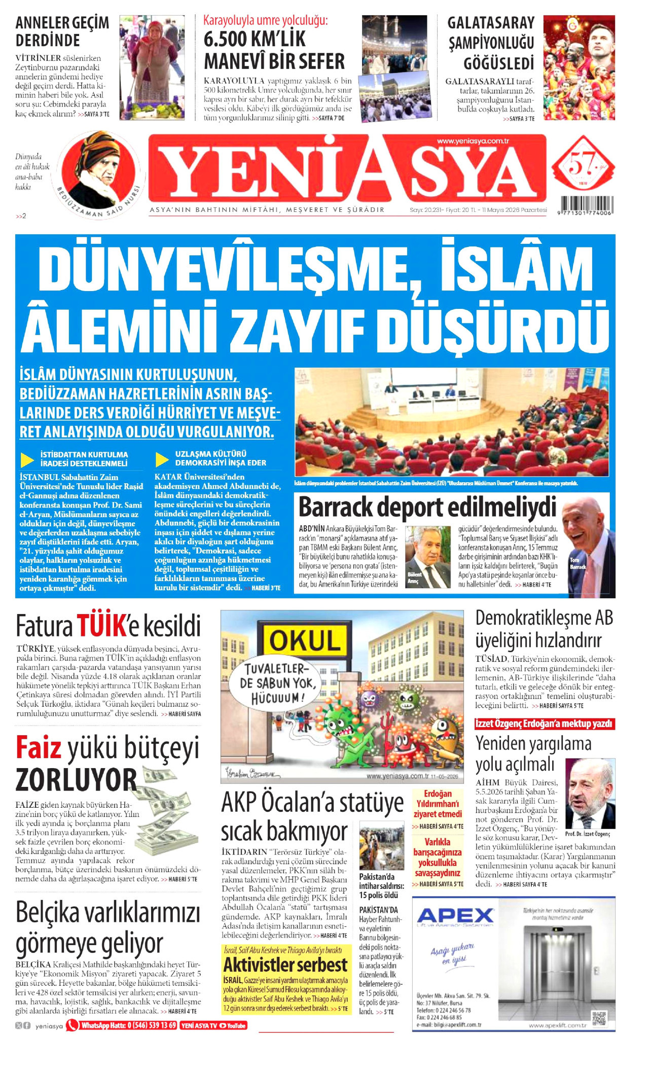 yeni-asya gazetesi