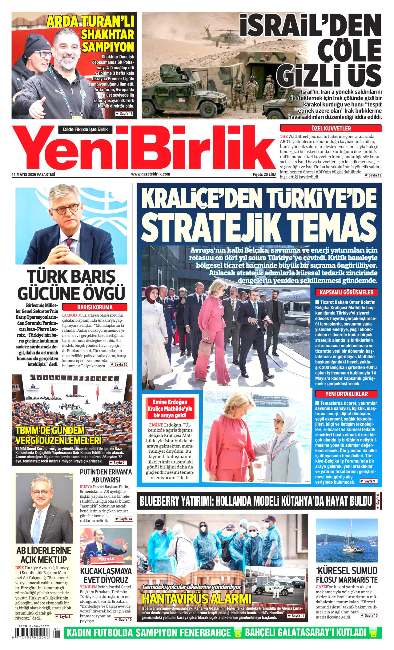 yenibirlik gazetesi