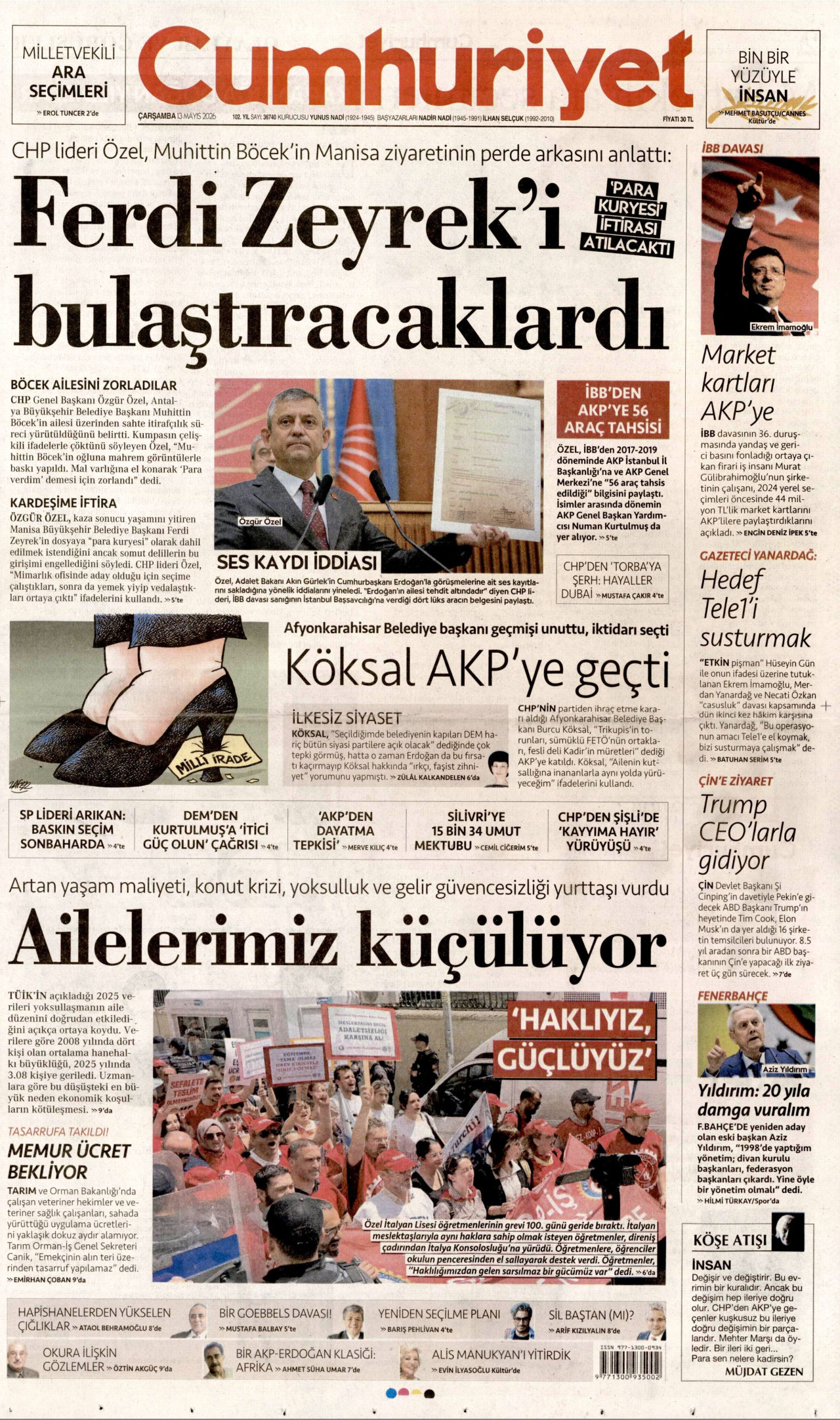 cumhuriyet gazetesi