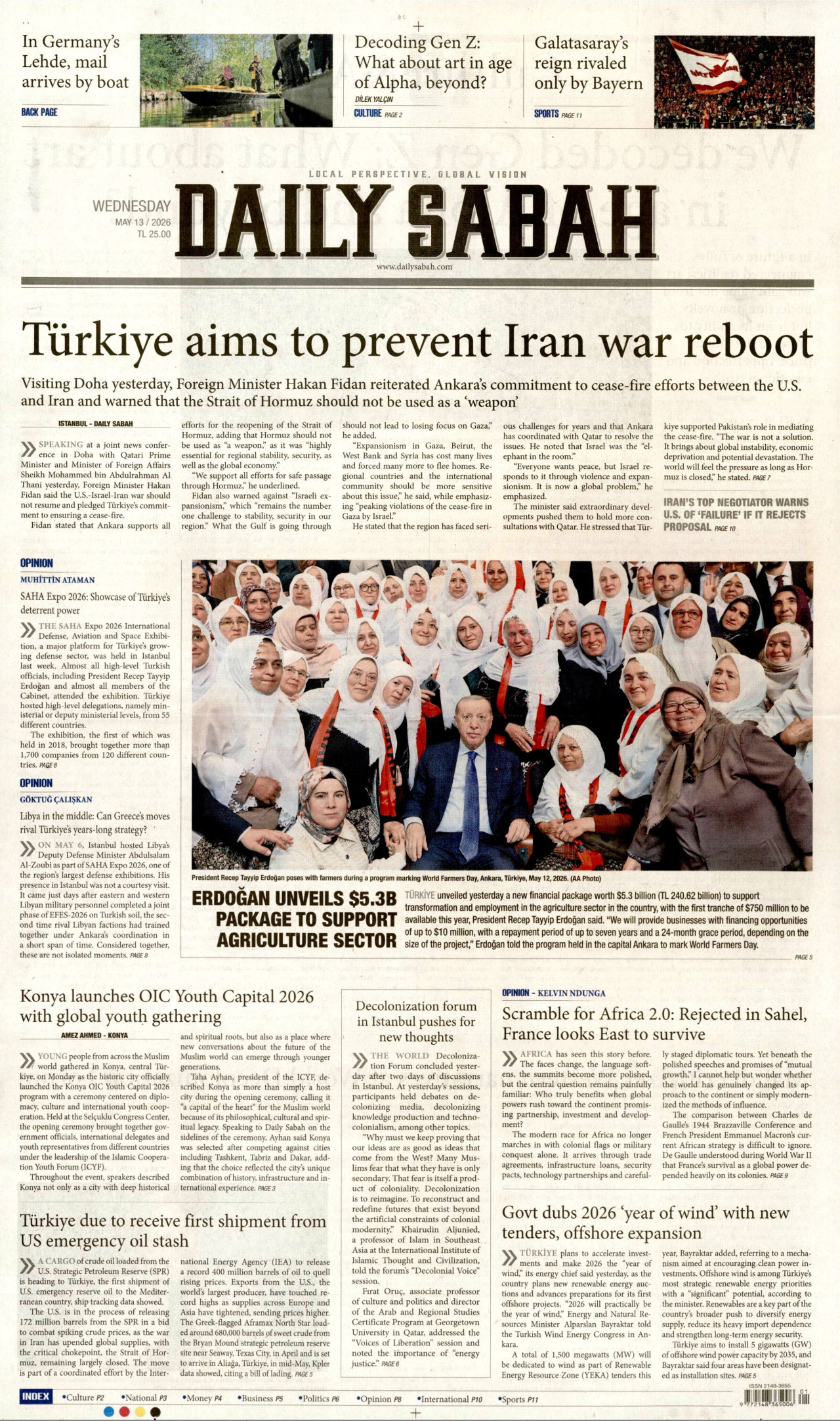 daily-sabah gazetesi