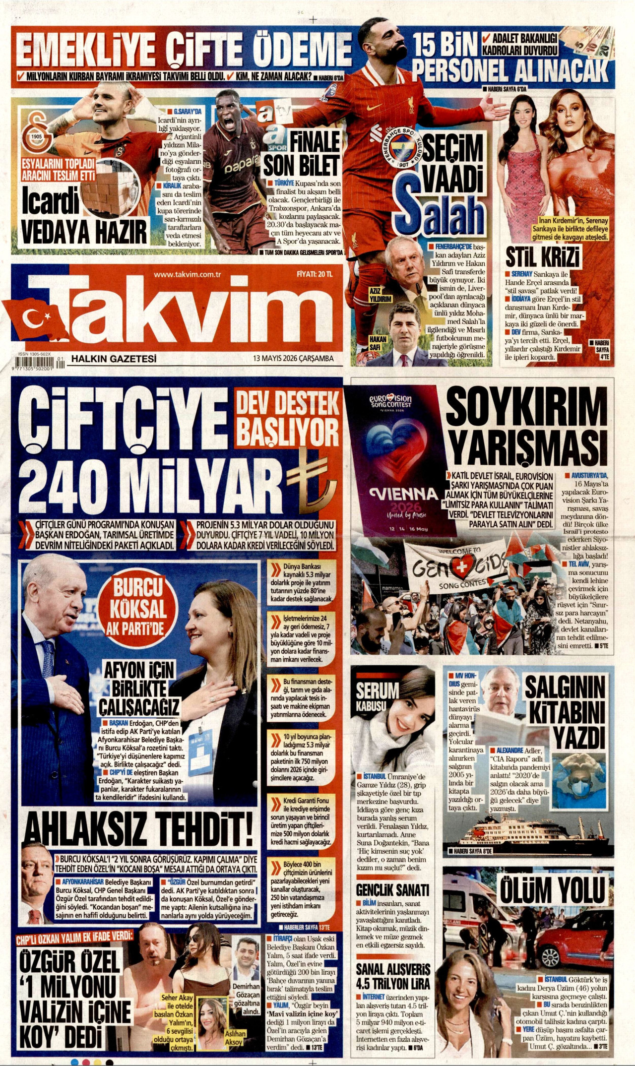 takvim gazetesi