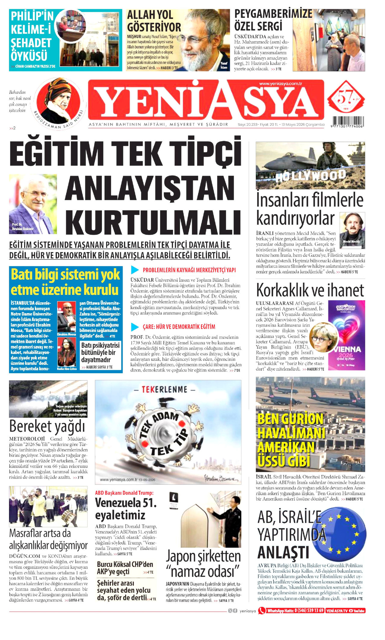 yeni-asya gazetesi