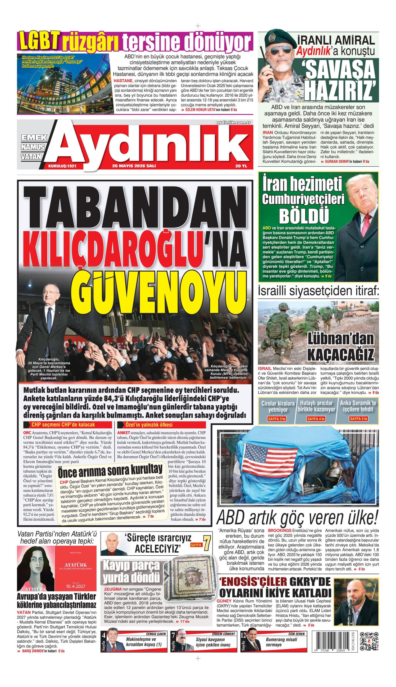 Aydinlik gazetesi̇
