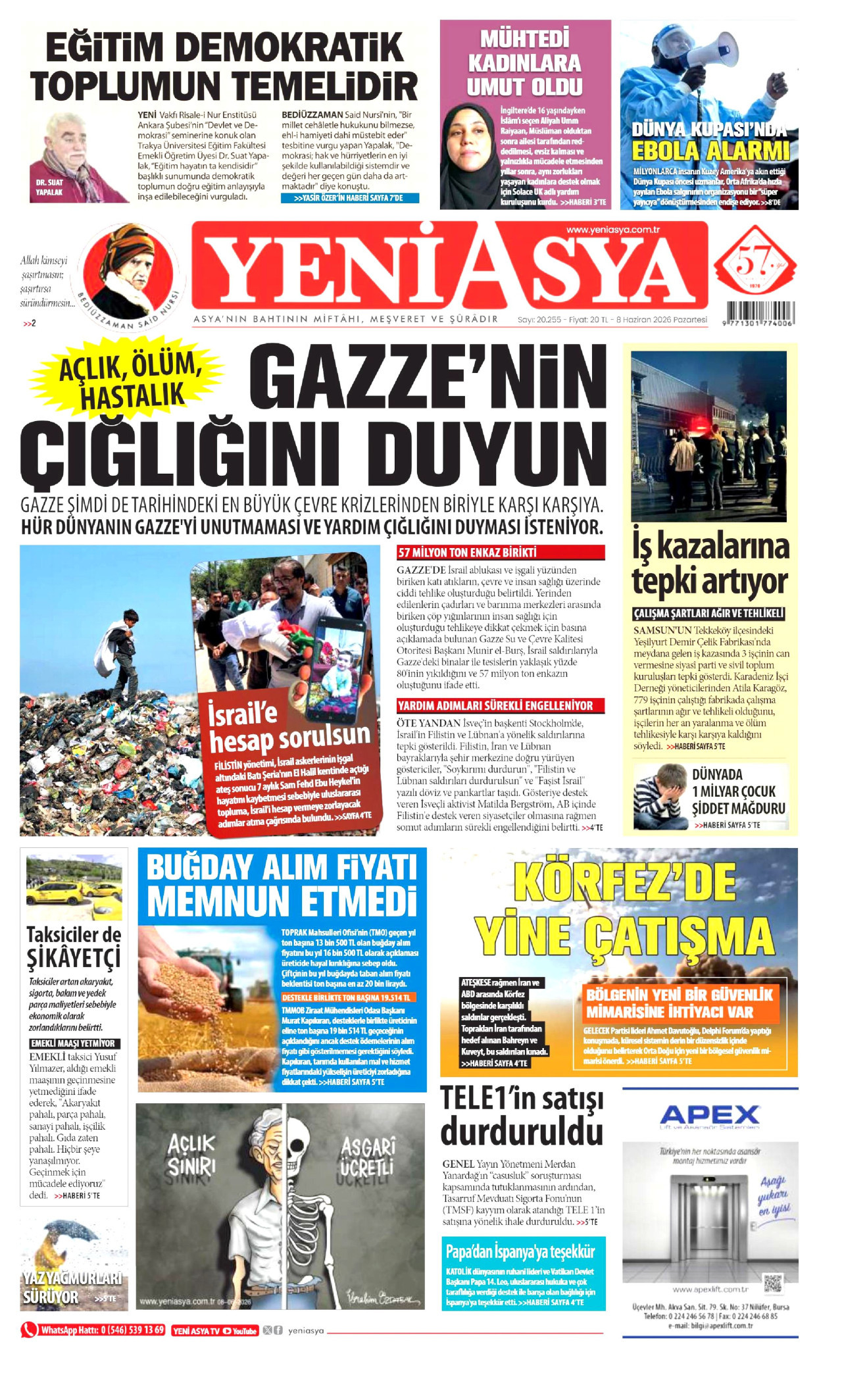 yeni-asya gazetesi